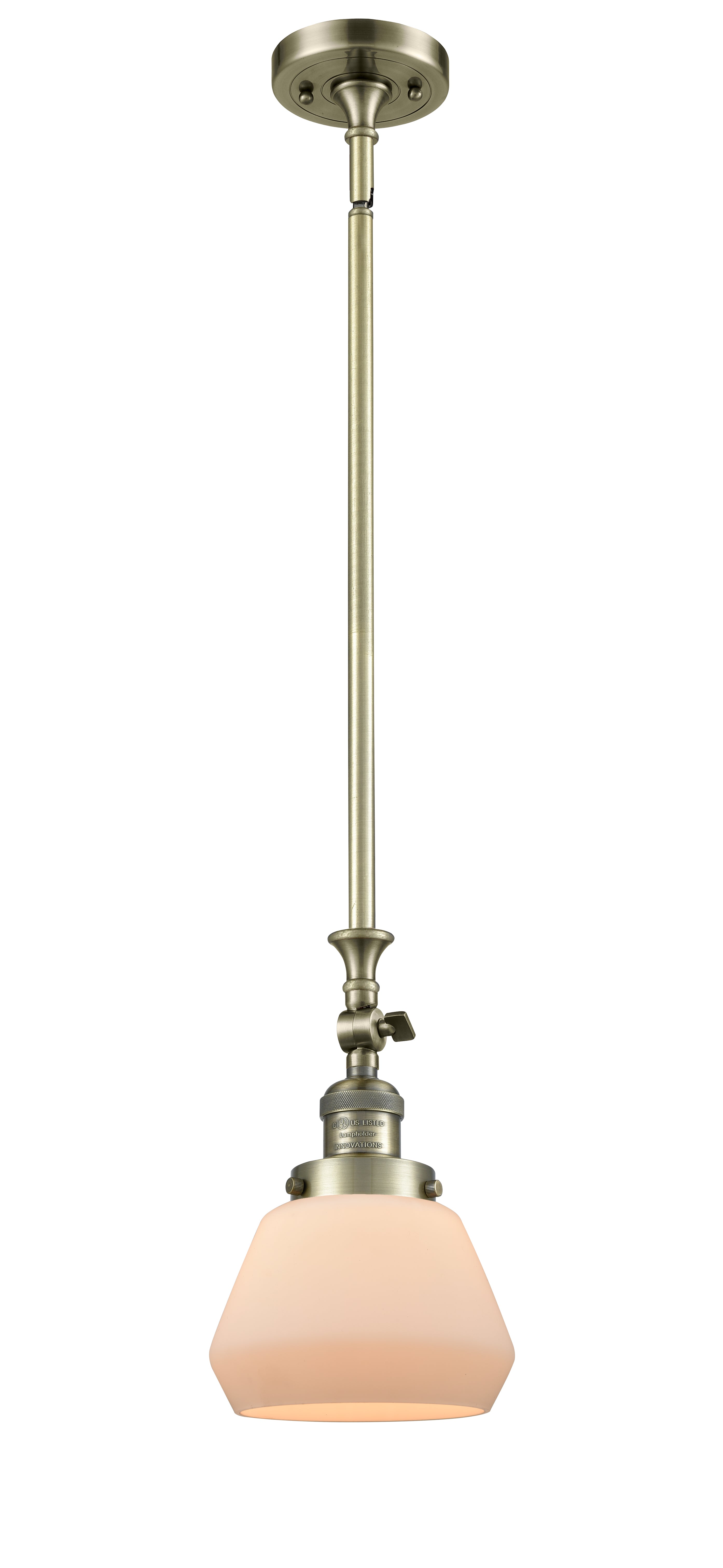 Franklin Restoration Mini Pendant Antique Brass