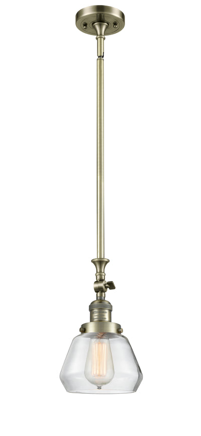 Franklin Restoration Mini Pendant Antique Brass