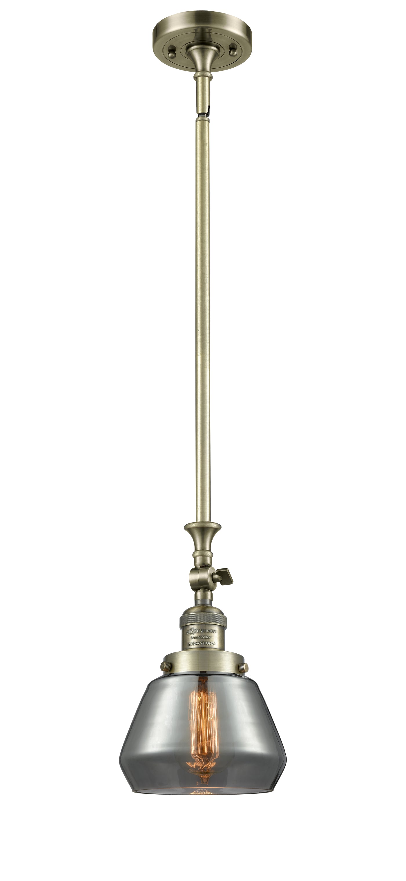 Franklin Restoration Mini Pendant Antique Brass