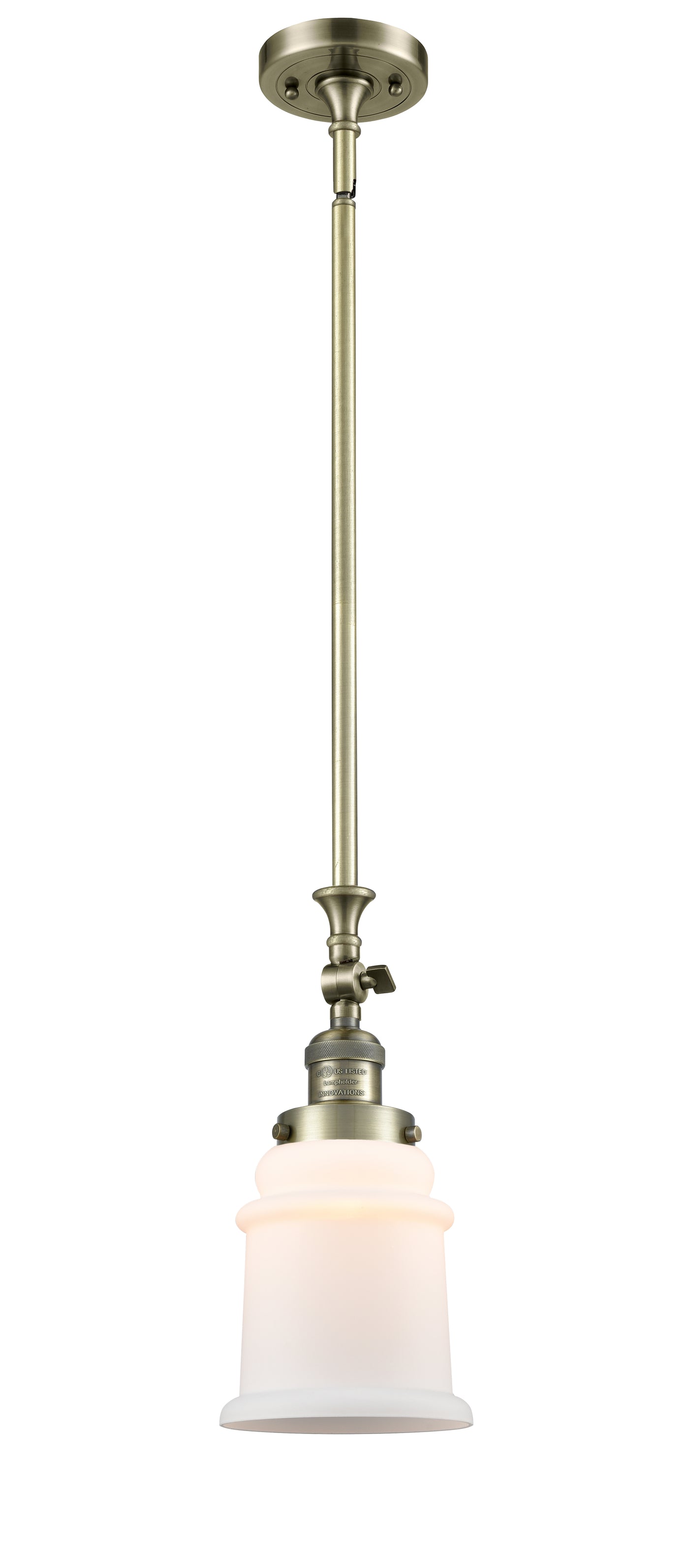 Franklin Restoration Mini Pendant Brass