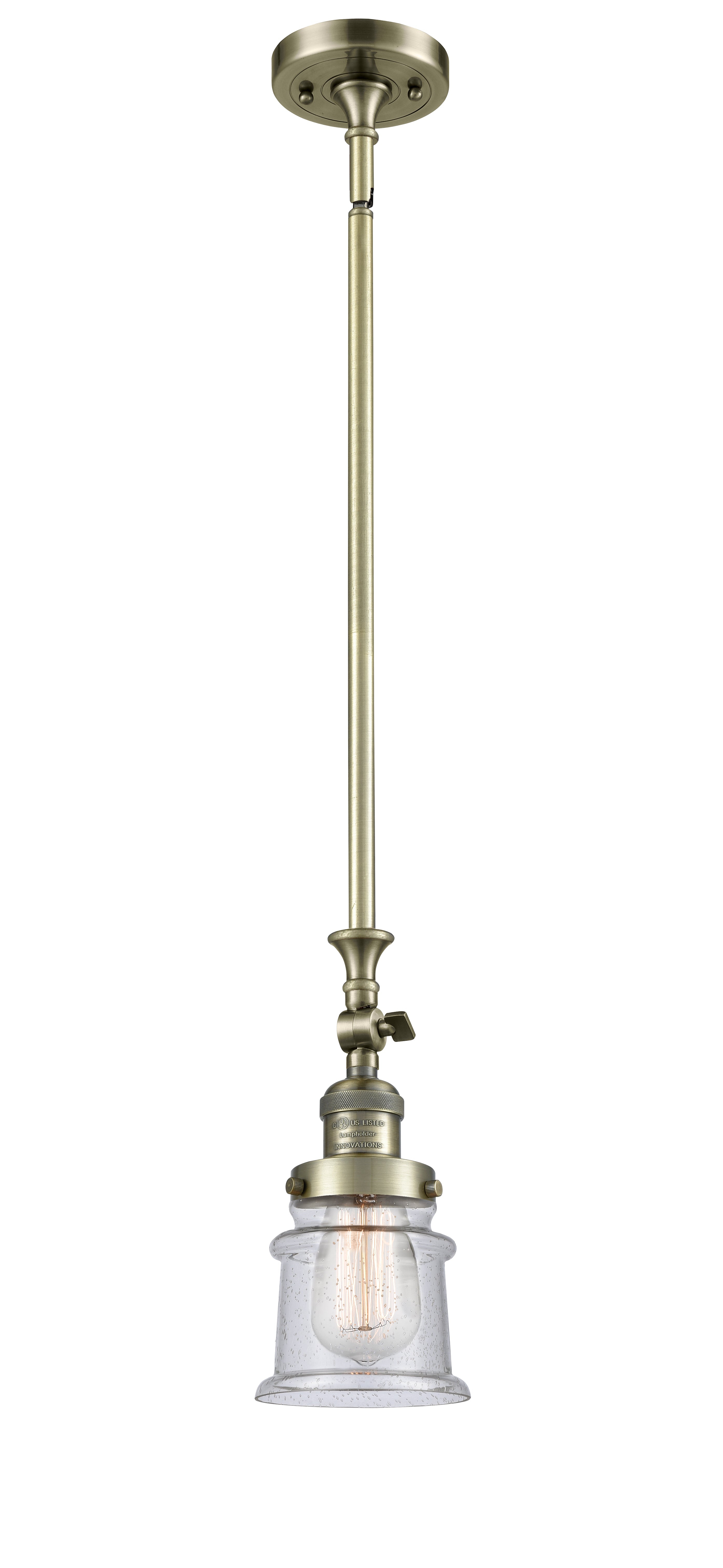 Franklin Restoration Mini Pendant Antique Brass
