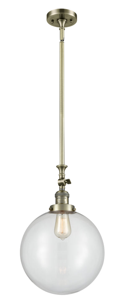 Franklin Restoration Antique Brass Mini Pendant