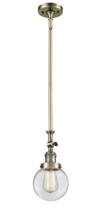 Franklin Restoration Mini Pendant Antique Brass