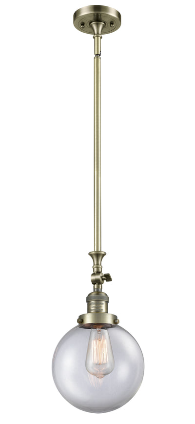 Franklin Restoration Mini Pendant Antique Brass
