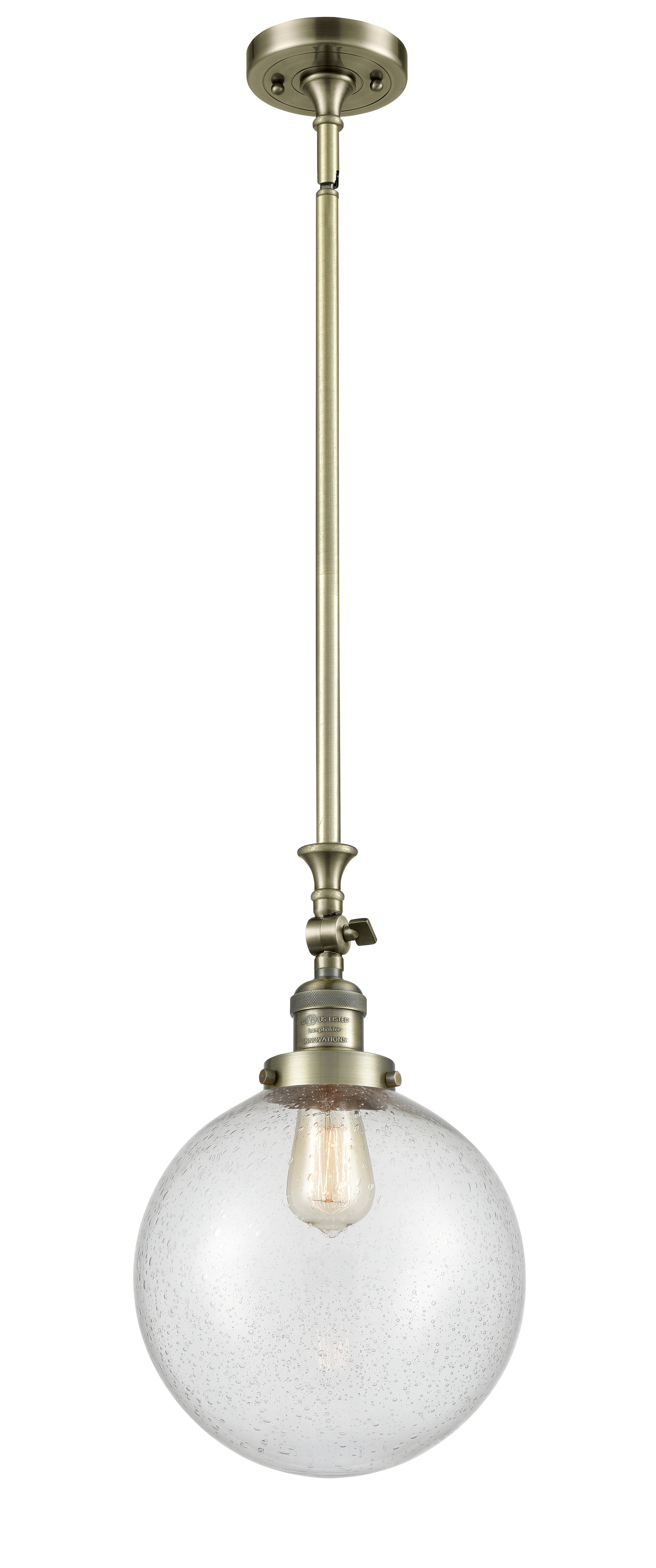 Franklin Restoration Mini Pendant Antique Brass