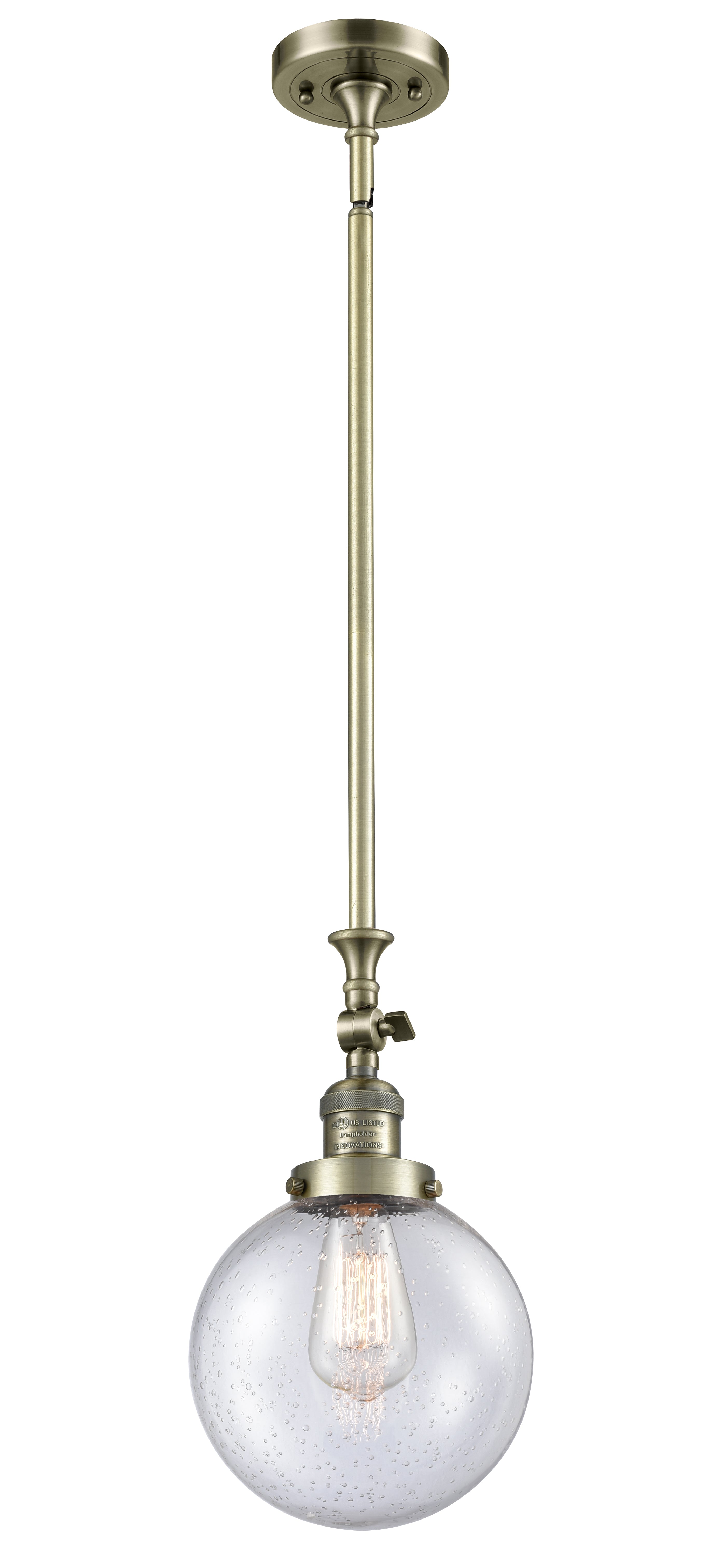 Franklin Restoration Mini Pendant Antique Brass