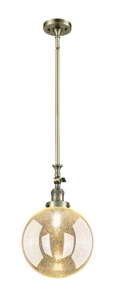 Franklin Restoration Mini Pendant Antique Brass