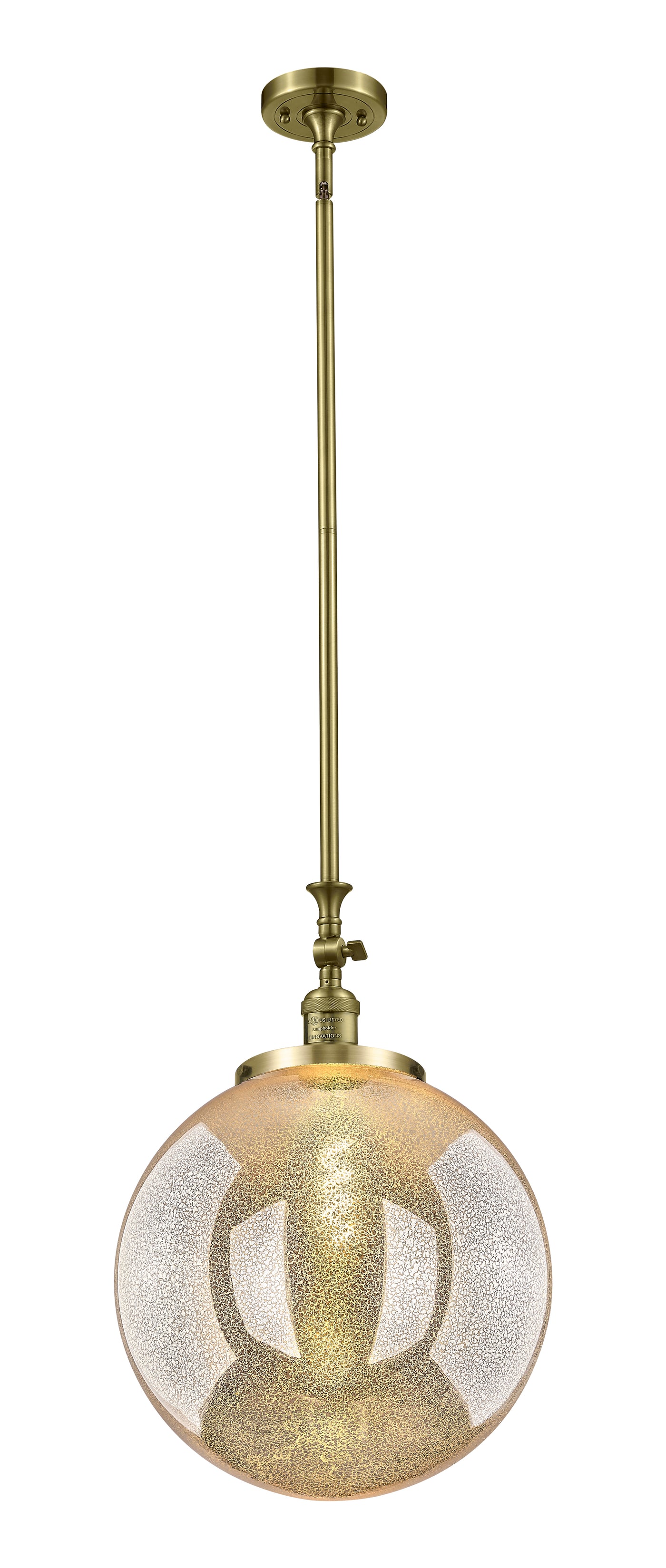 Franklin Restoration Mini Pendant Brass
