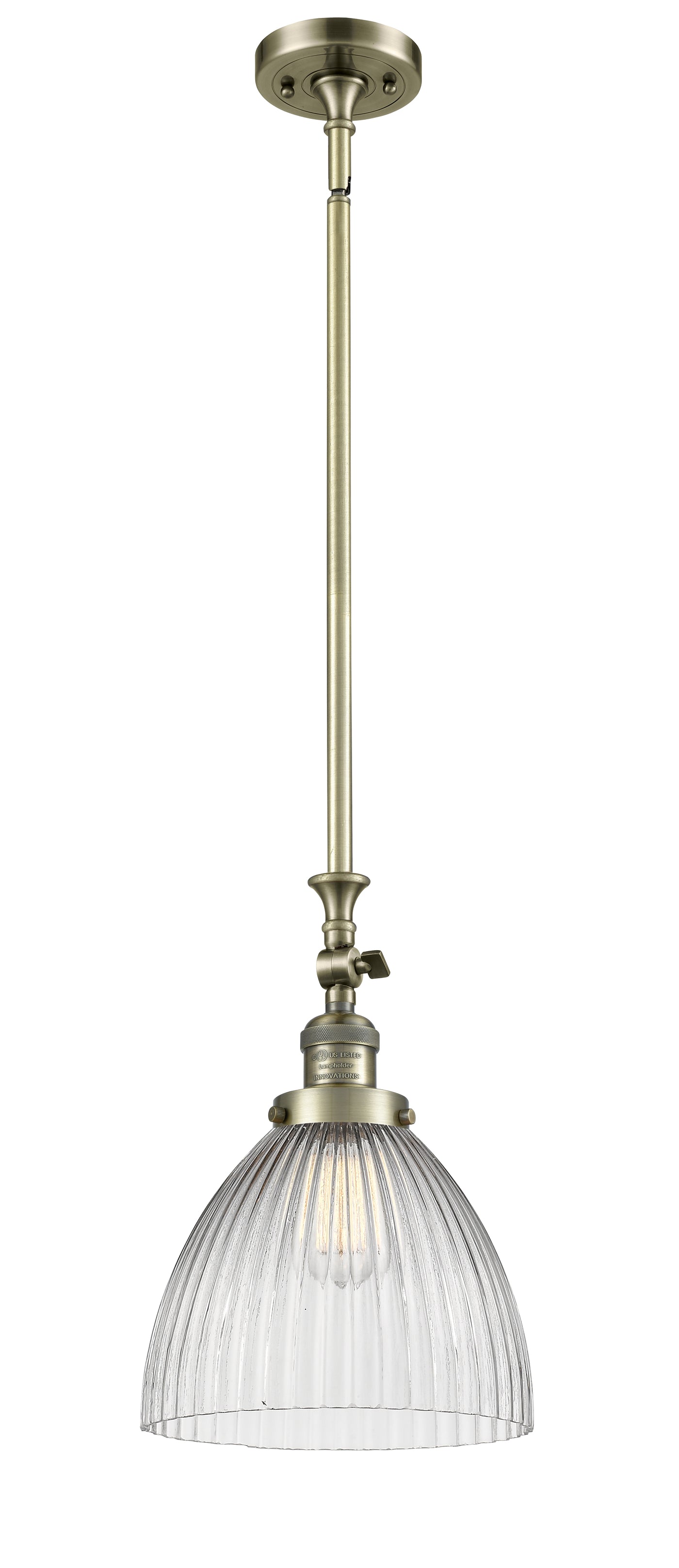 Franklin Restoration Antique Brass Mini Pendant