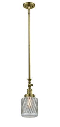 Franklin Restoration Mini Pendant Brass