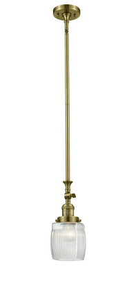 Franklin Restoration Mini Pendant Antique Brass