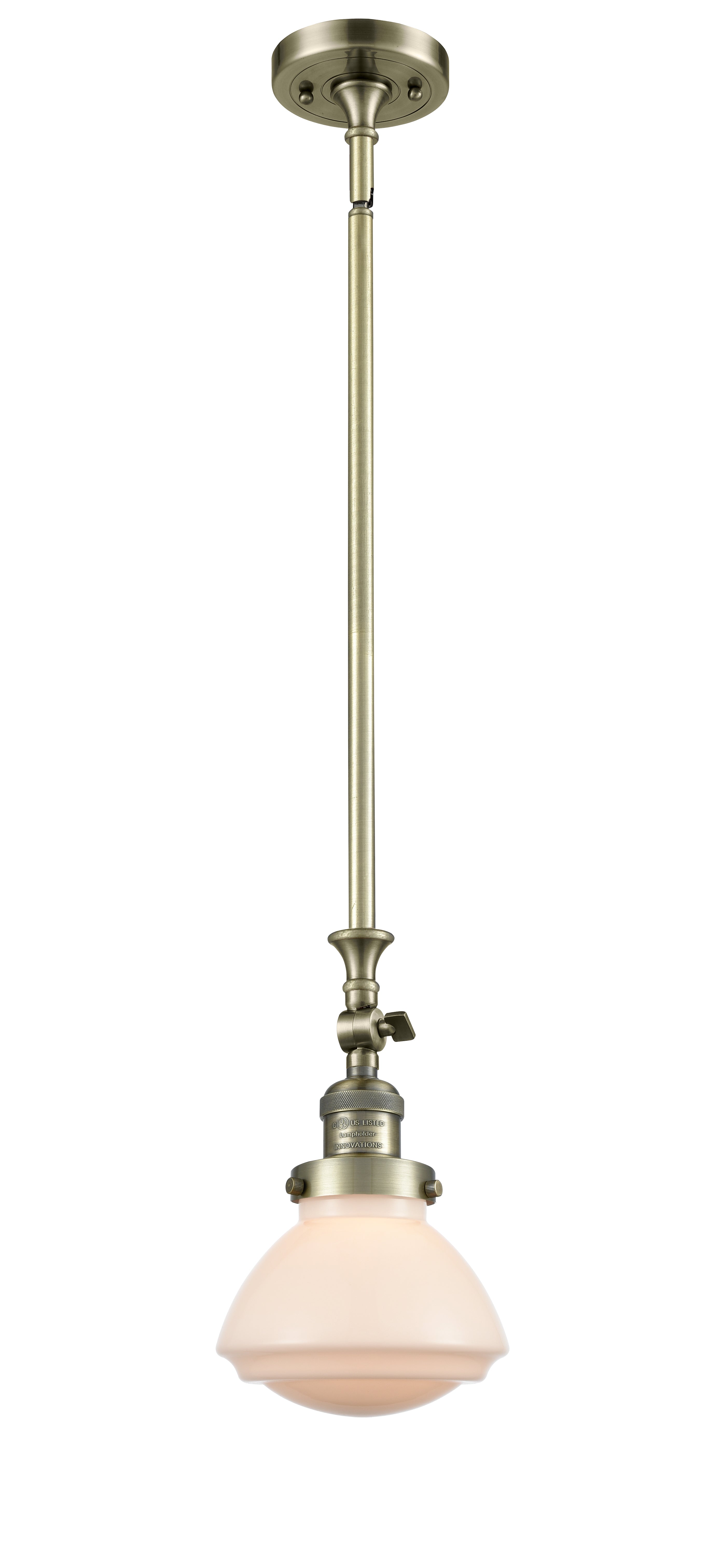 Franklin Restoration Mini Pendant Cast Brass