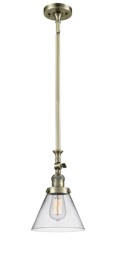 Franklin Restoration Mini Pendant Brass
