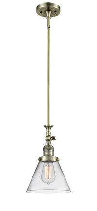 Franklin Restoration Mini Pendant Antique Brass