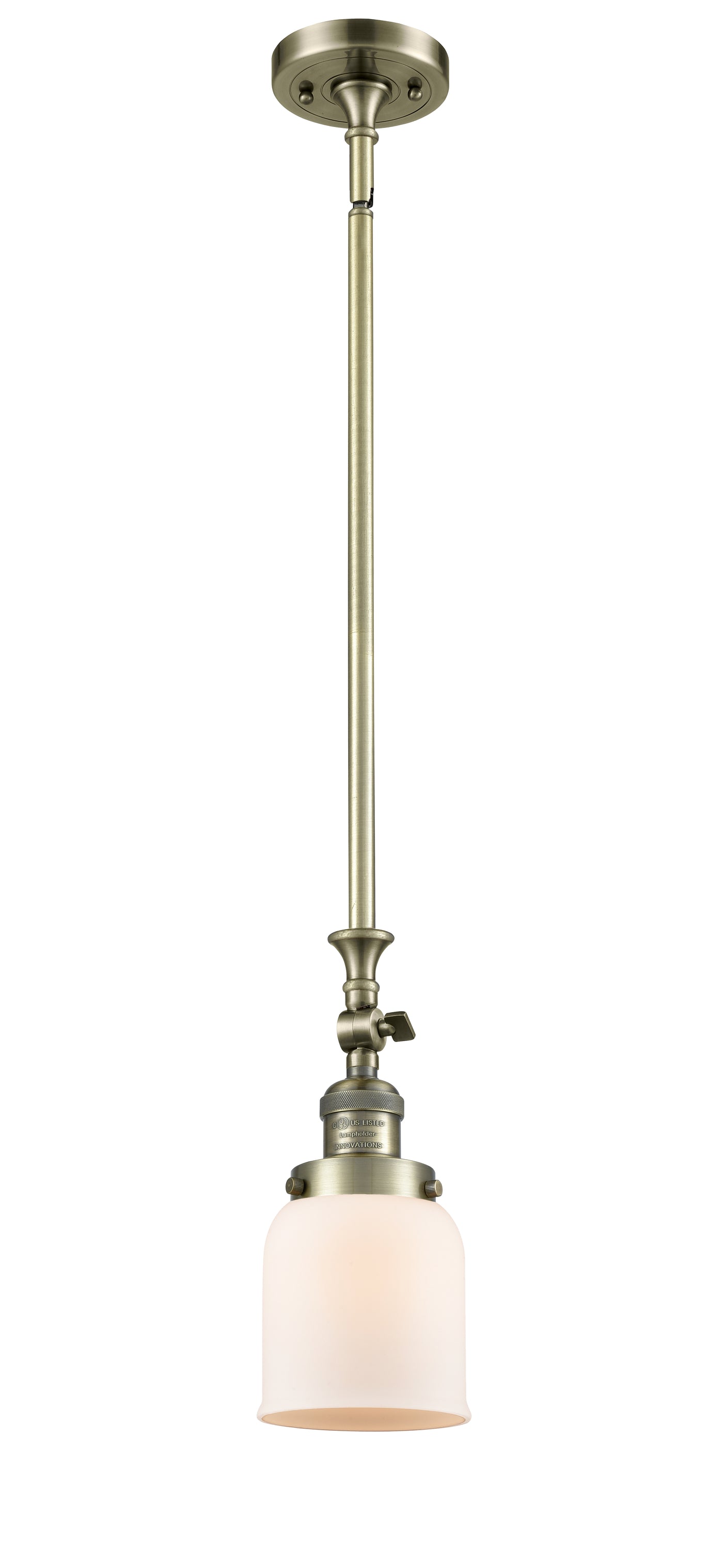Franklin Restoration Mini Pendant Antique Brass