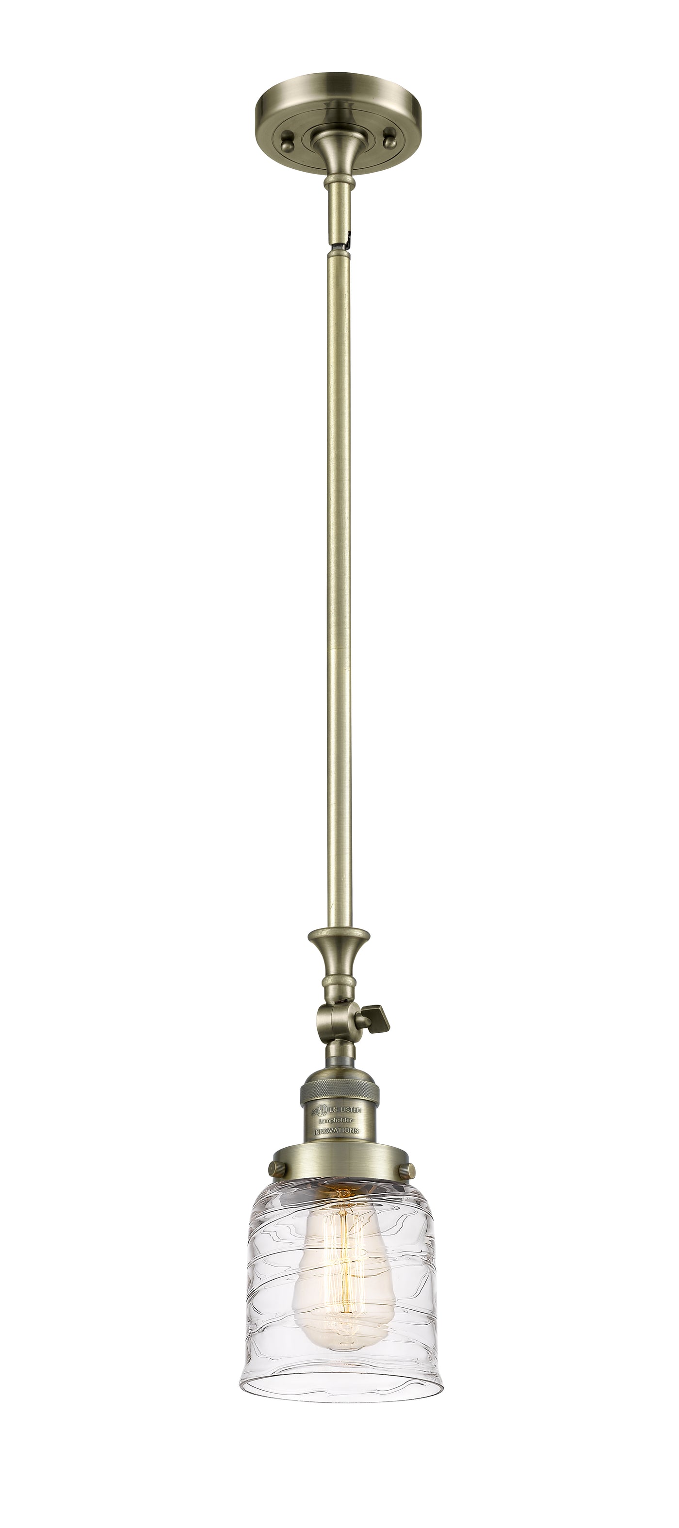 Franklin Restoration Mini Pendant Brass