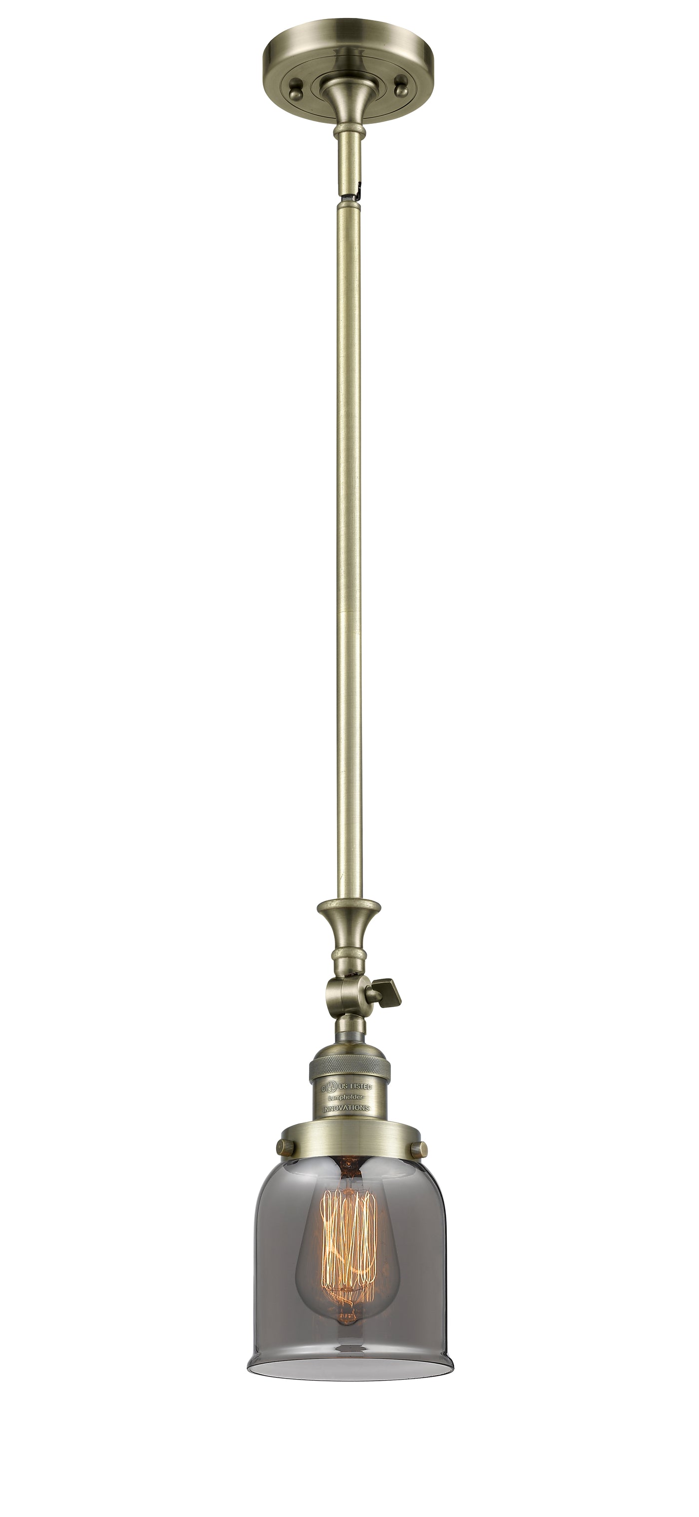 Franklin Restoration Mini Pendant Antique Brass