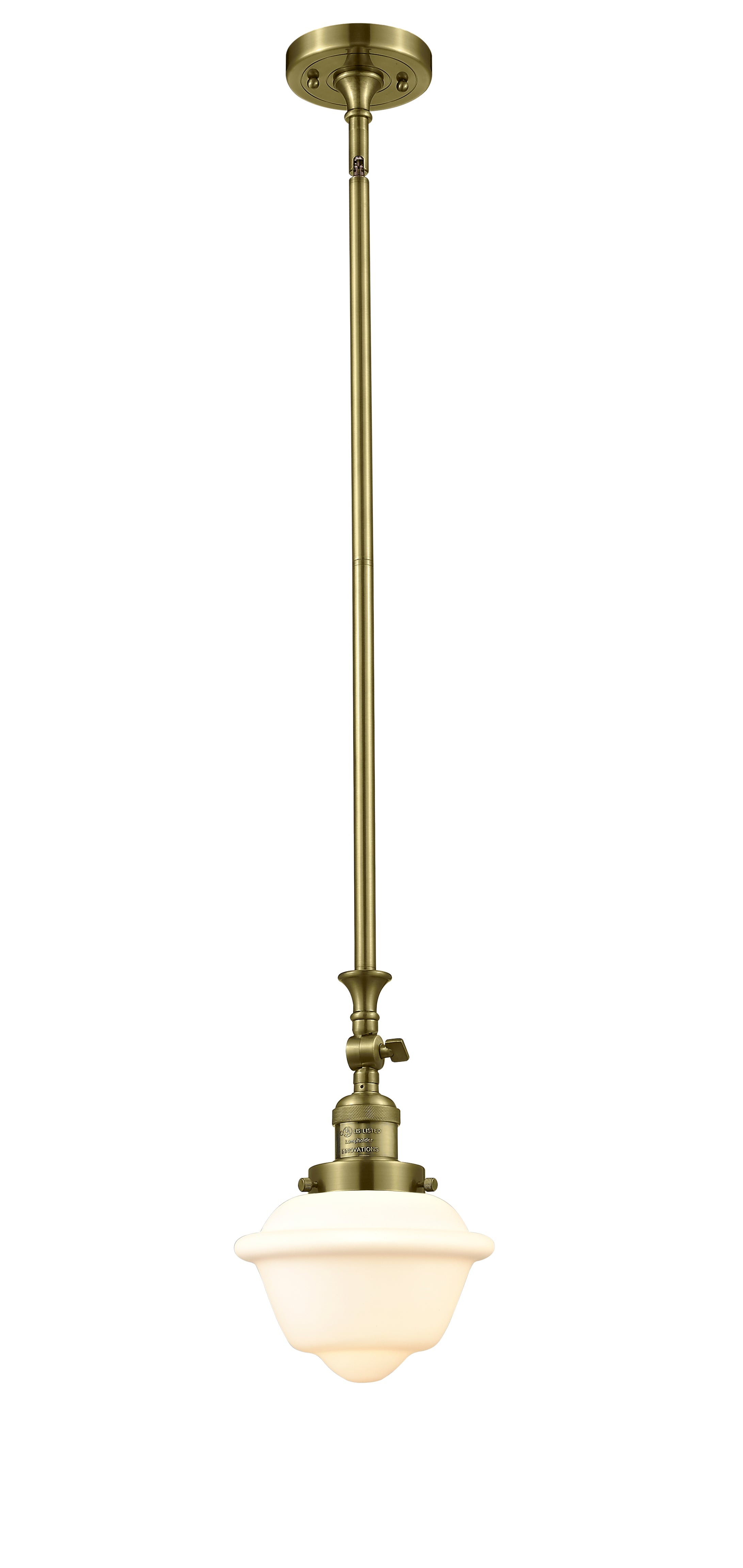Franklin Restoration Mini Pendant Brass