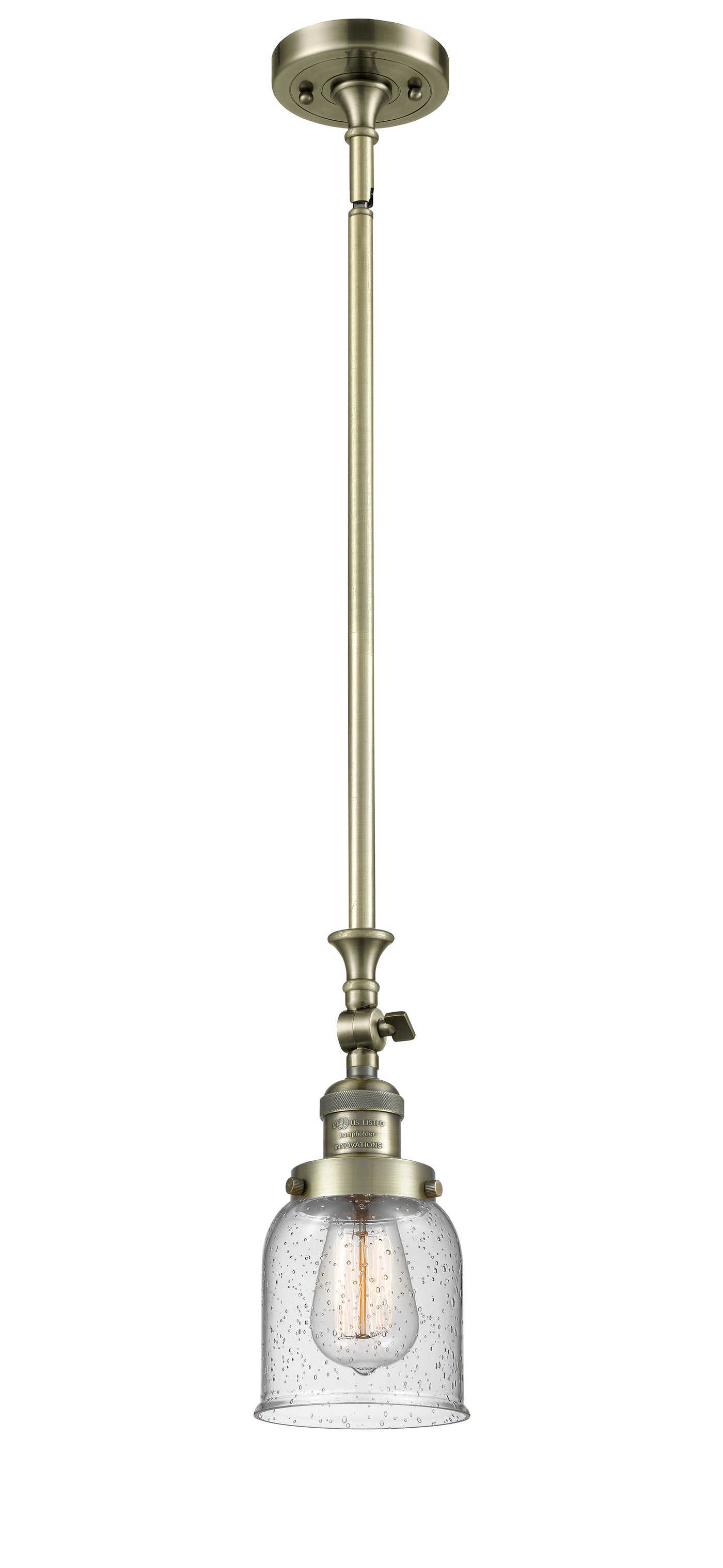 Franklin Restoration Mini Pendant Antique Brass