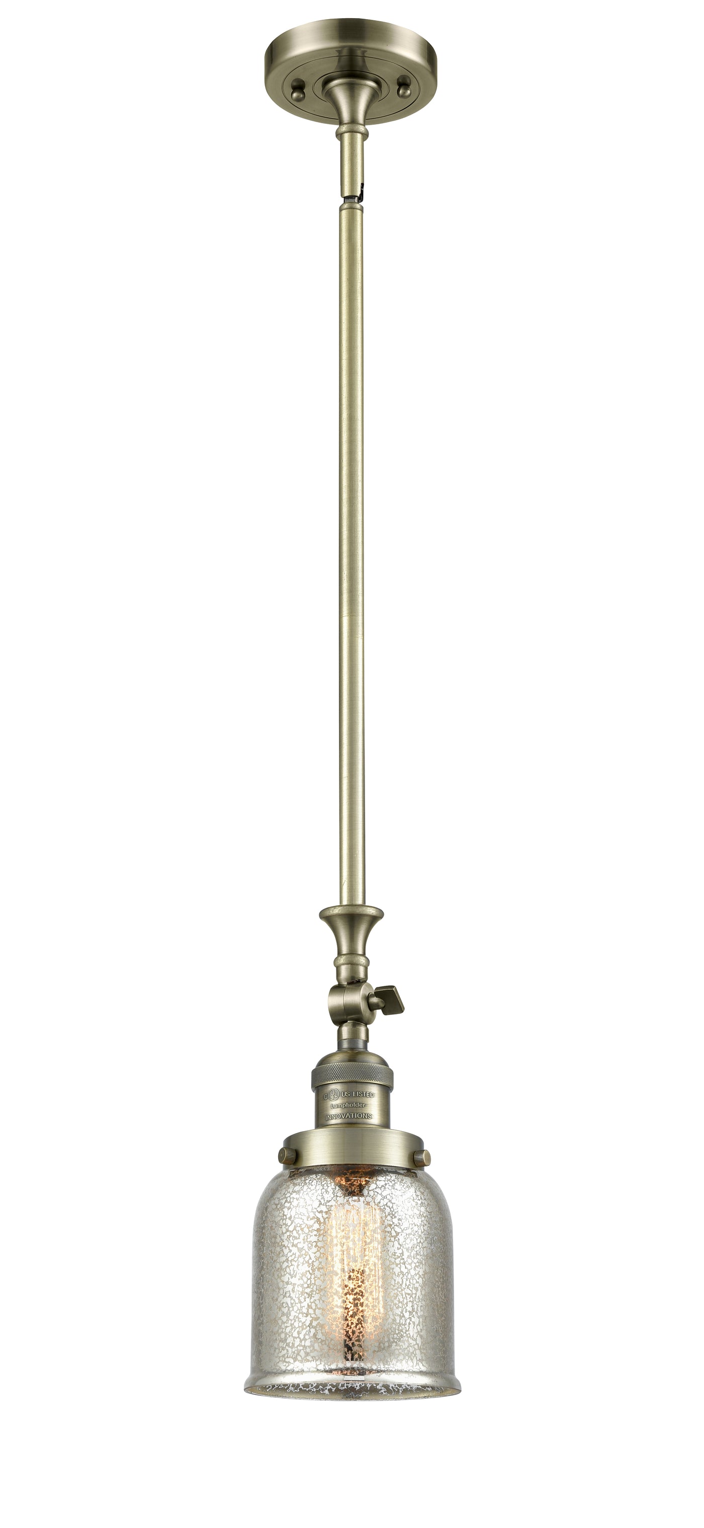 Franklin Restoration Mini Pendant Antique Brass