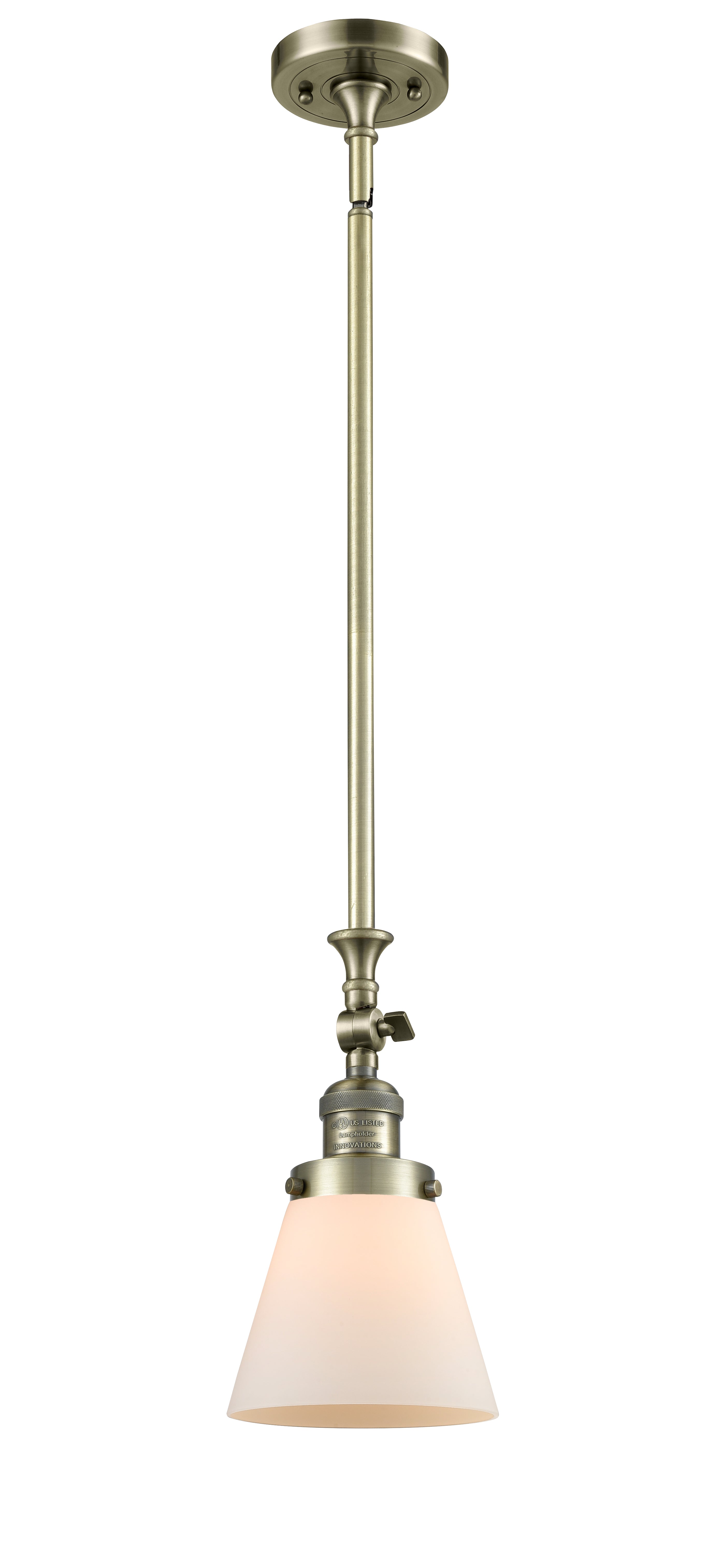 Franklin Restoration Mini Pendant Cast Brass