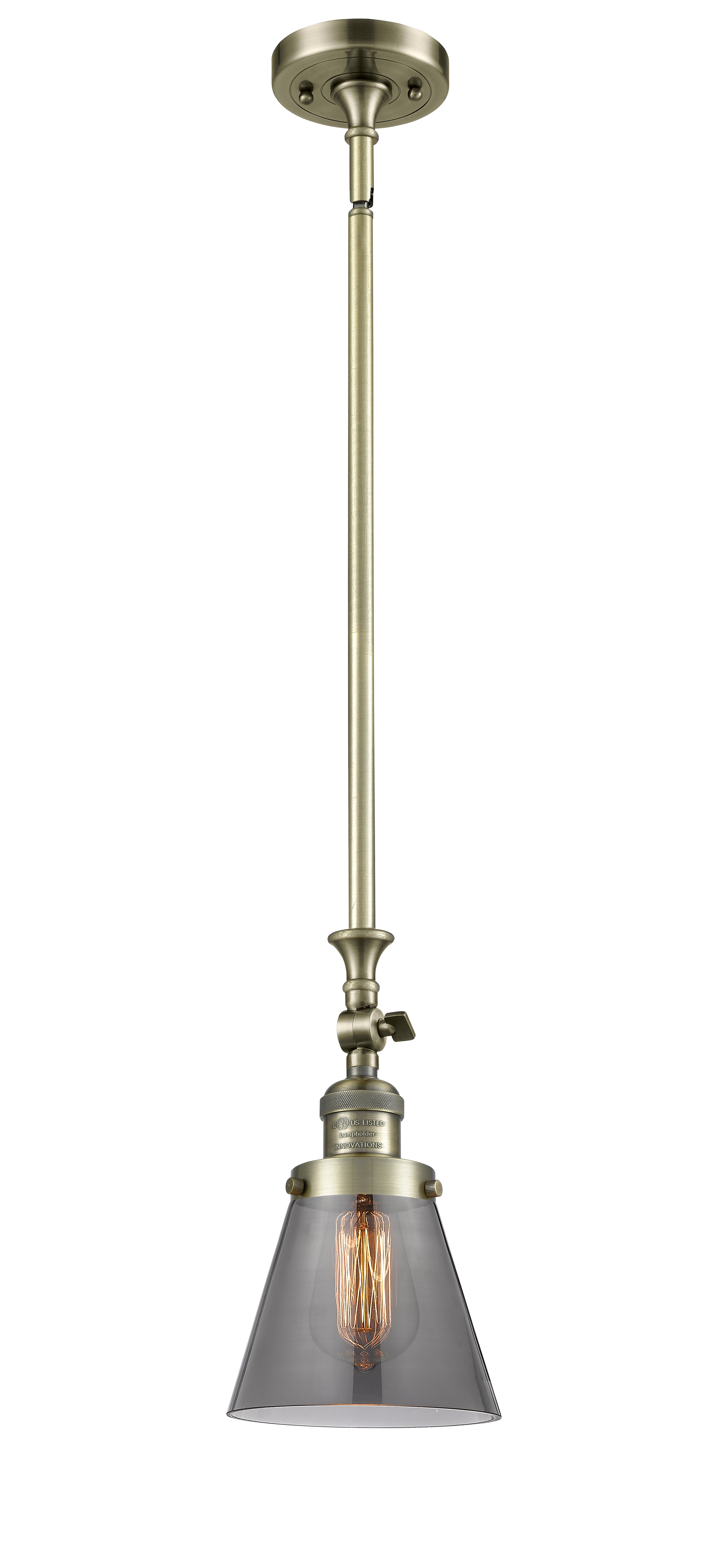 Franklin Restoration Mini Pendant Antique Brass