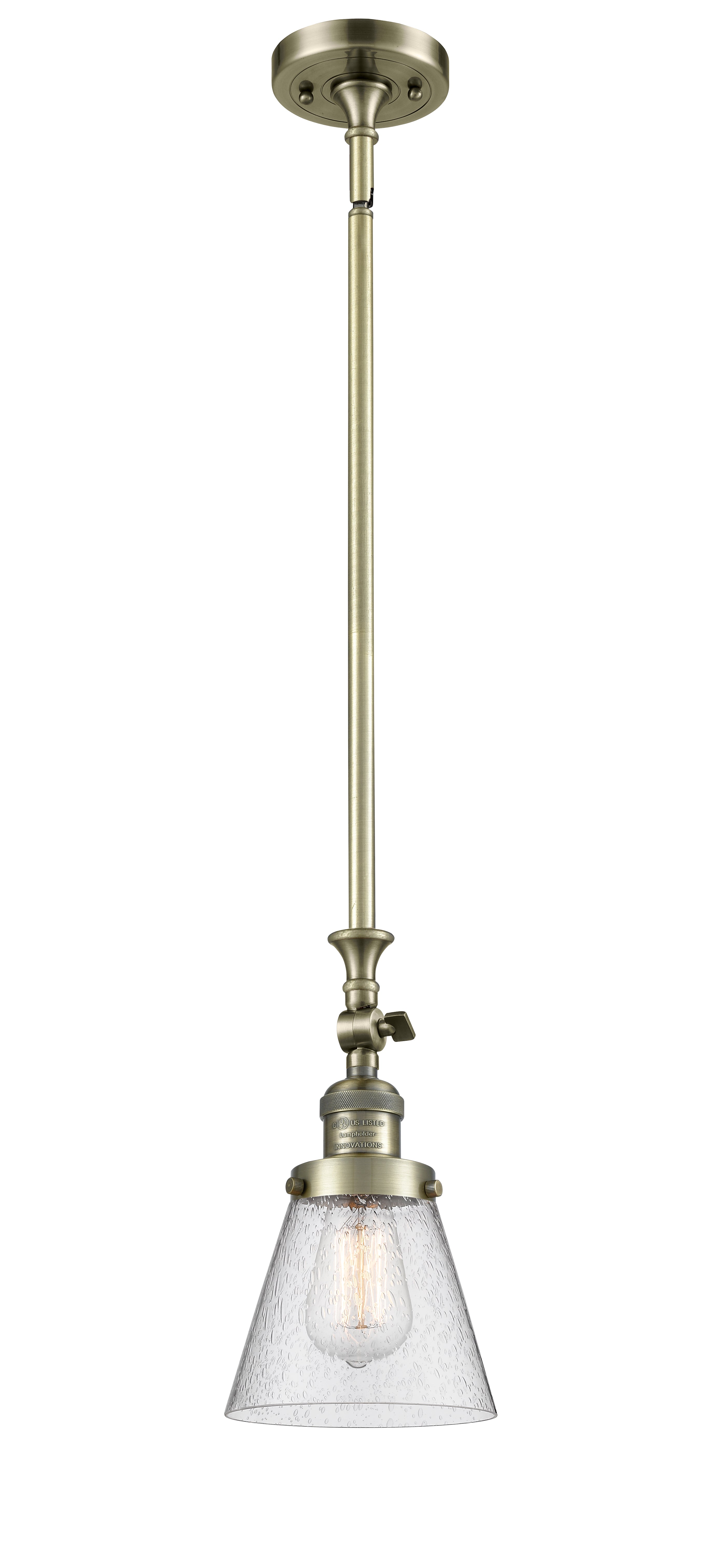 Franklin Restoration Mini Pendant Cast Brass