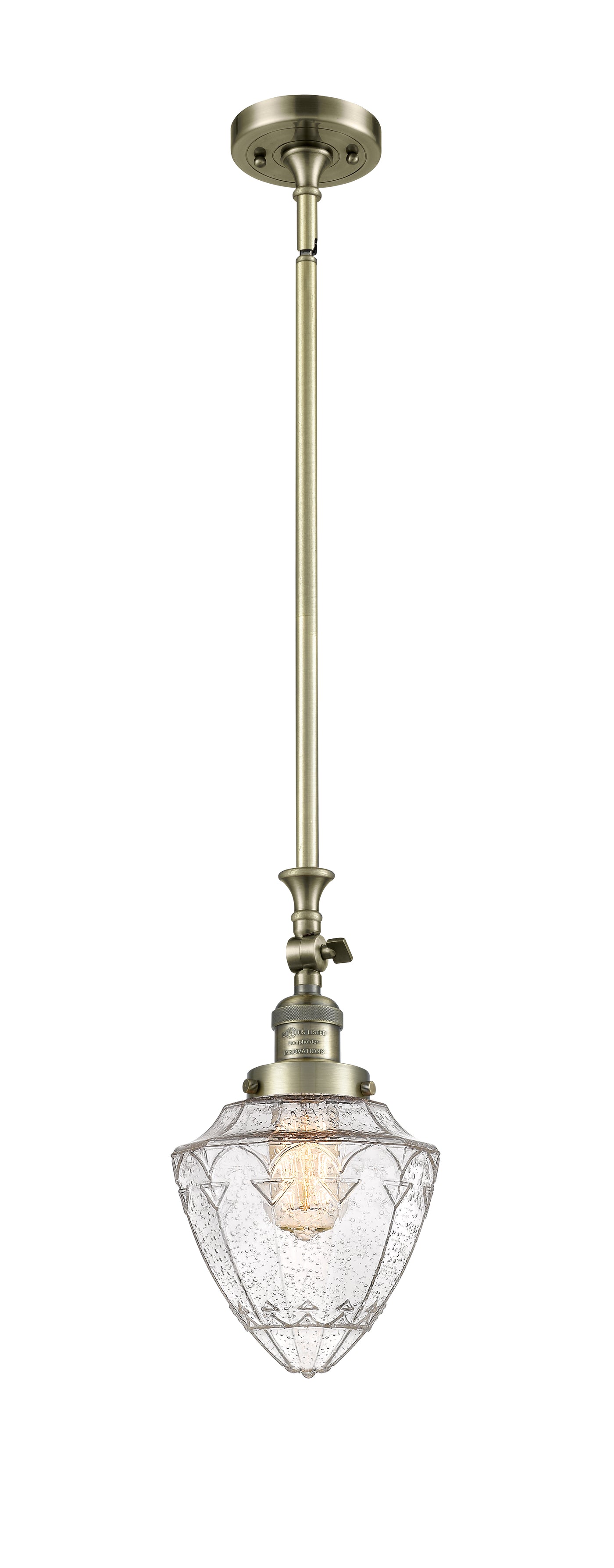 Franklin Restoration Mini Pendant Antique Brass