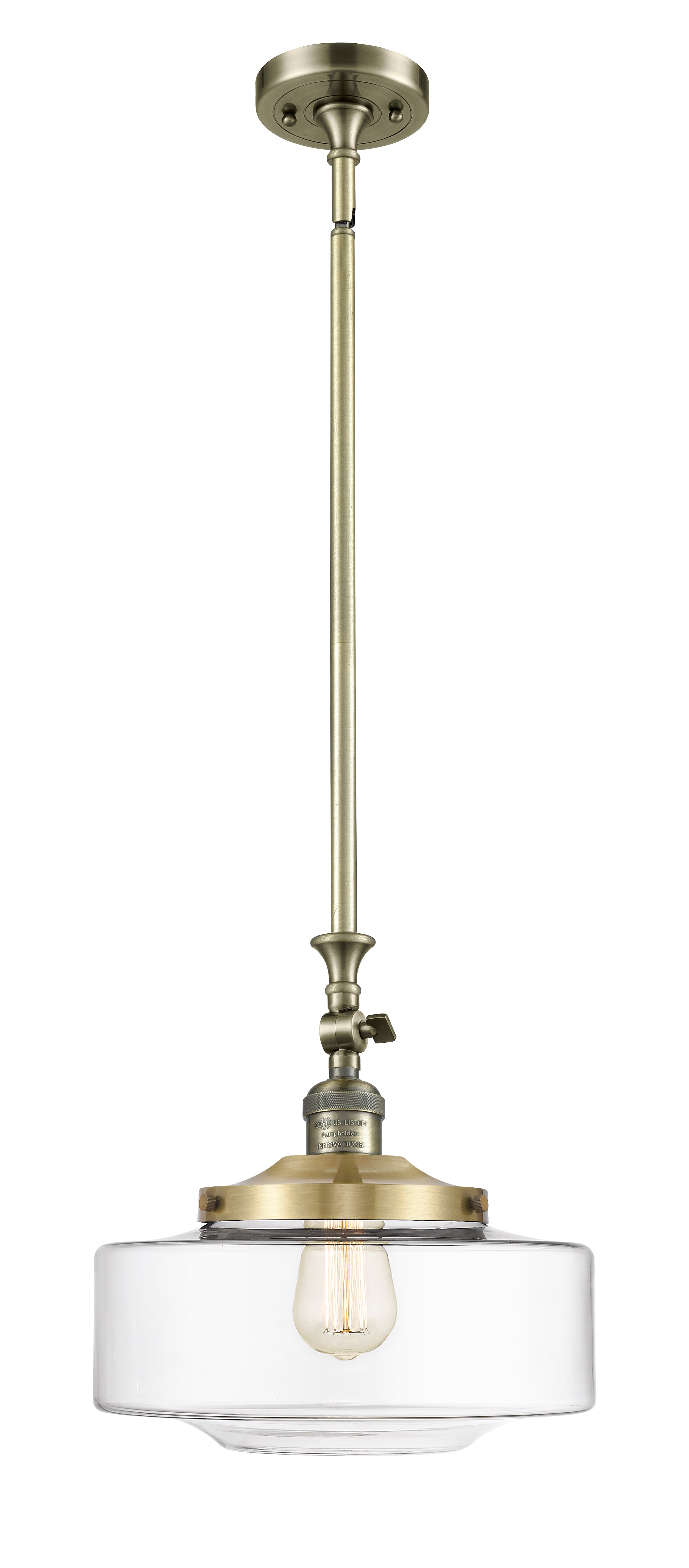 Franklin Restoration Mini Pendant Brass