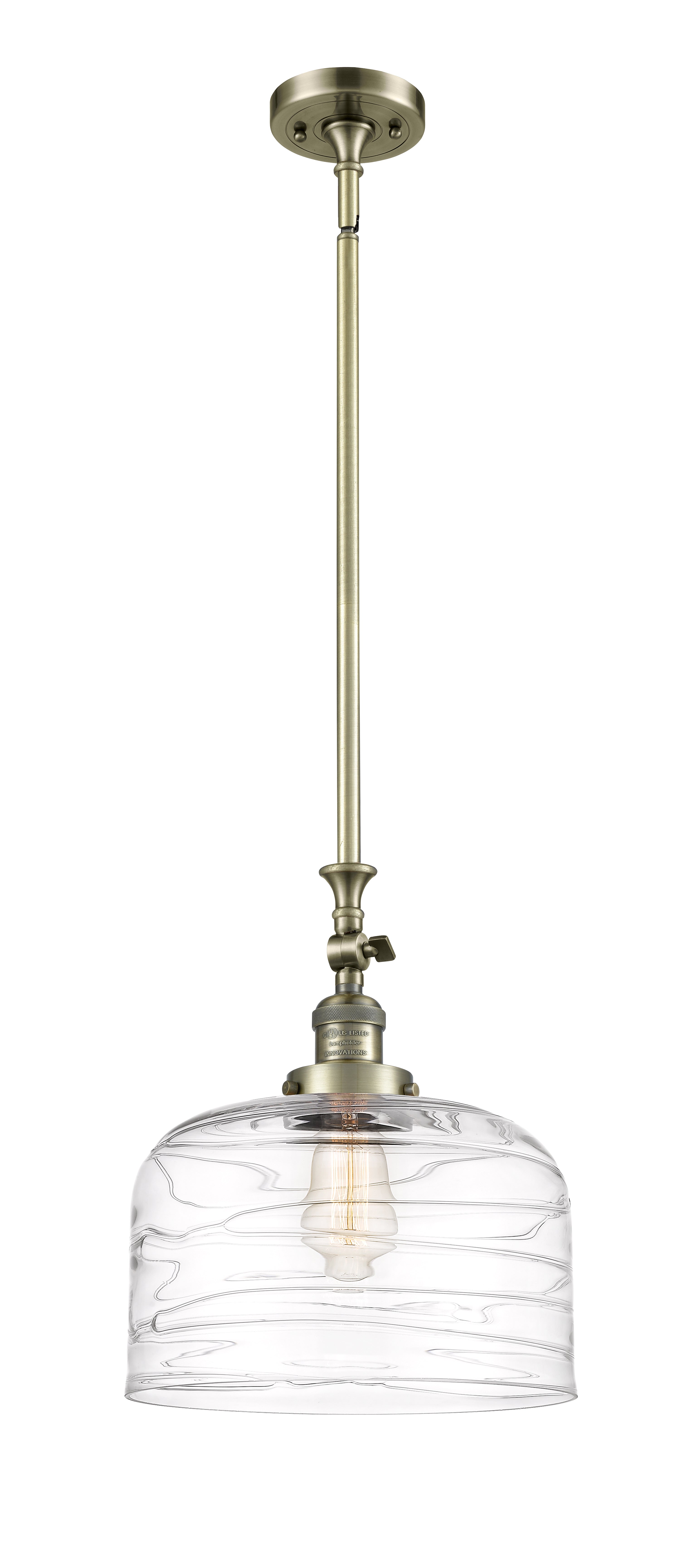 Franklin Restoration Mini Pendant Antique Brass