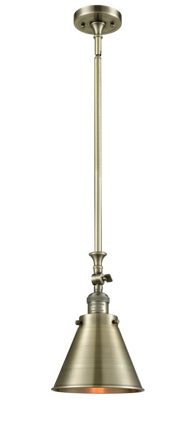 Franklin Restoration Mini Pendant Cast Brass