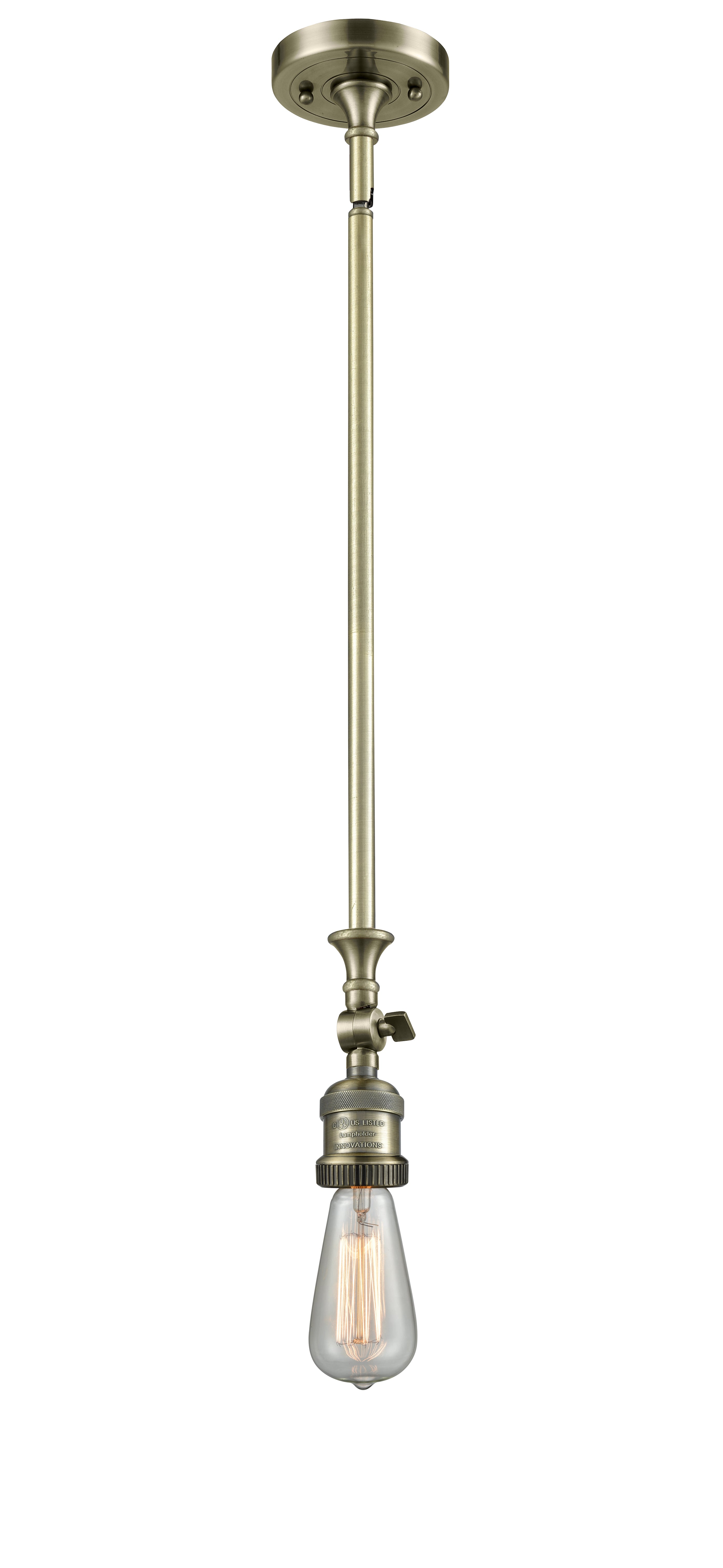 Franklin Restoration Mini Pendant 6W Brass