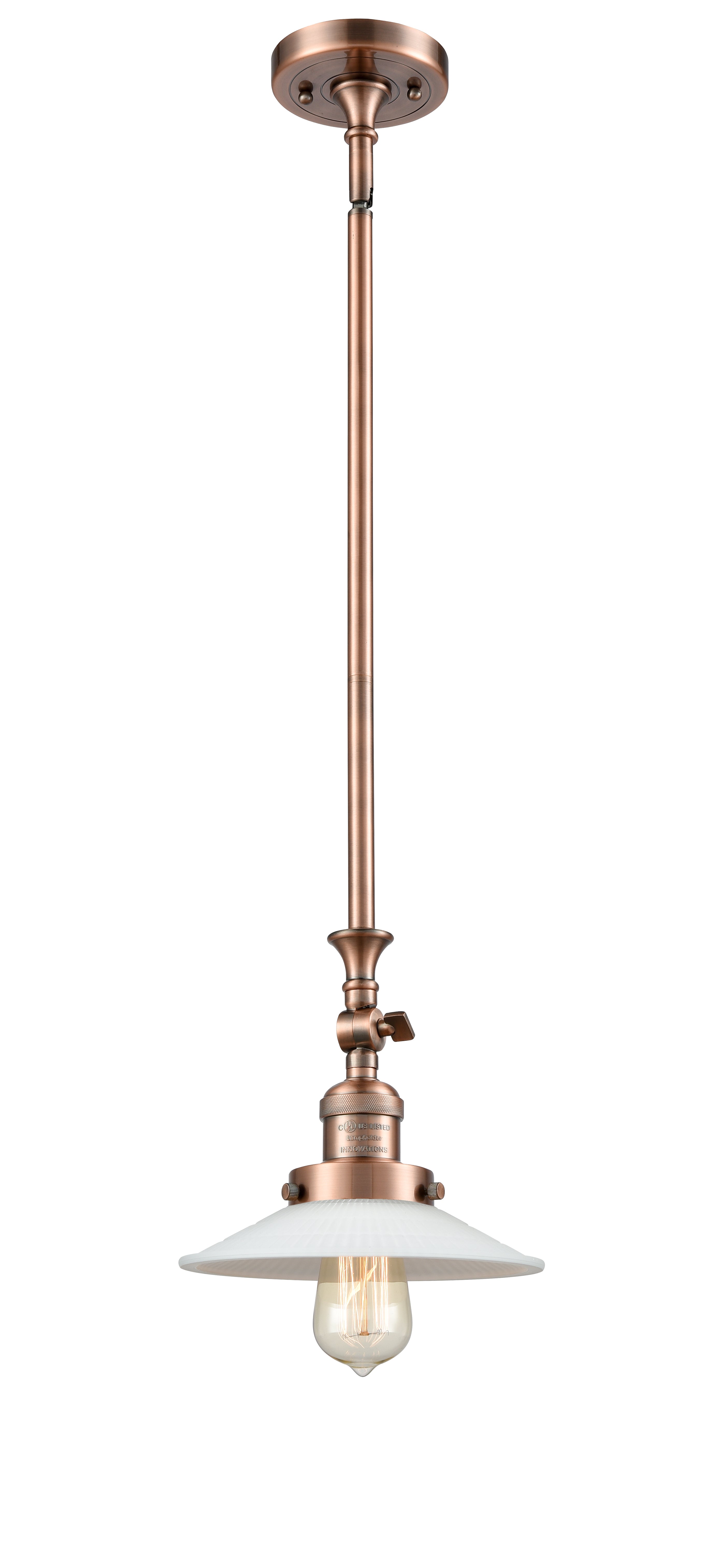 Franklin Restoration Mini Pendant Antique Brass