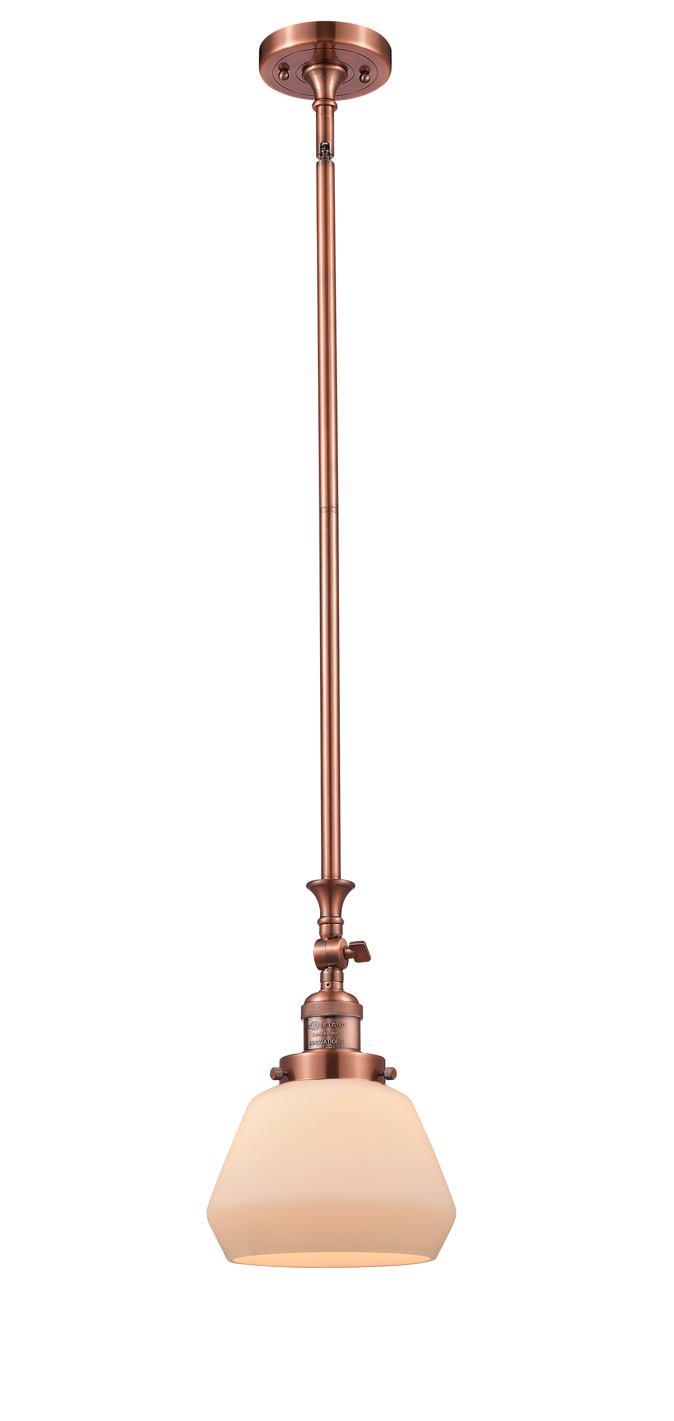 Franklin Restoration Mini Pendant Antique Brass