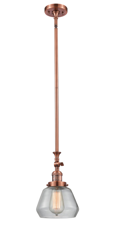Franklin Restoration Mini Pendant Antique Brass
