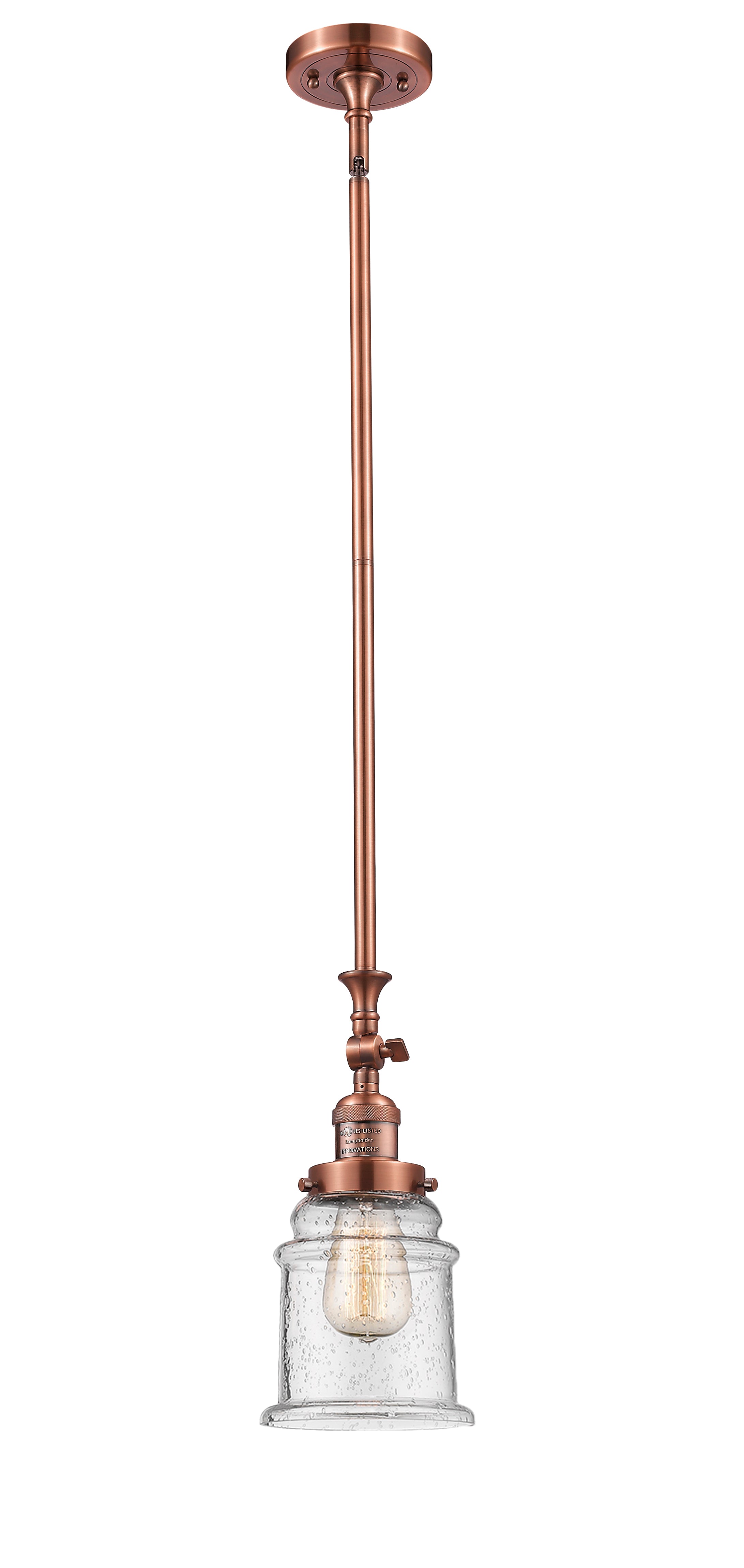 Franklin Restoration Mini Pendant Brass