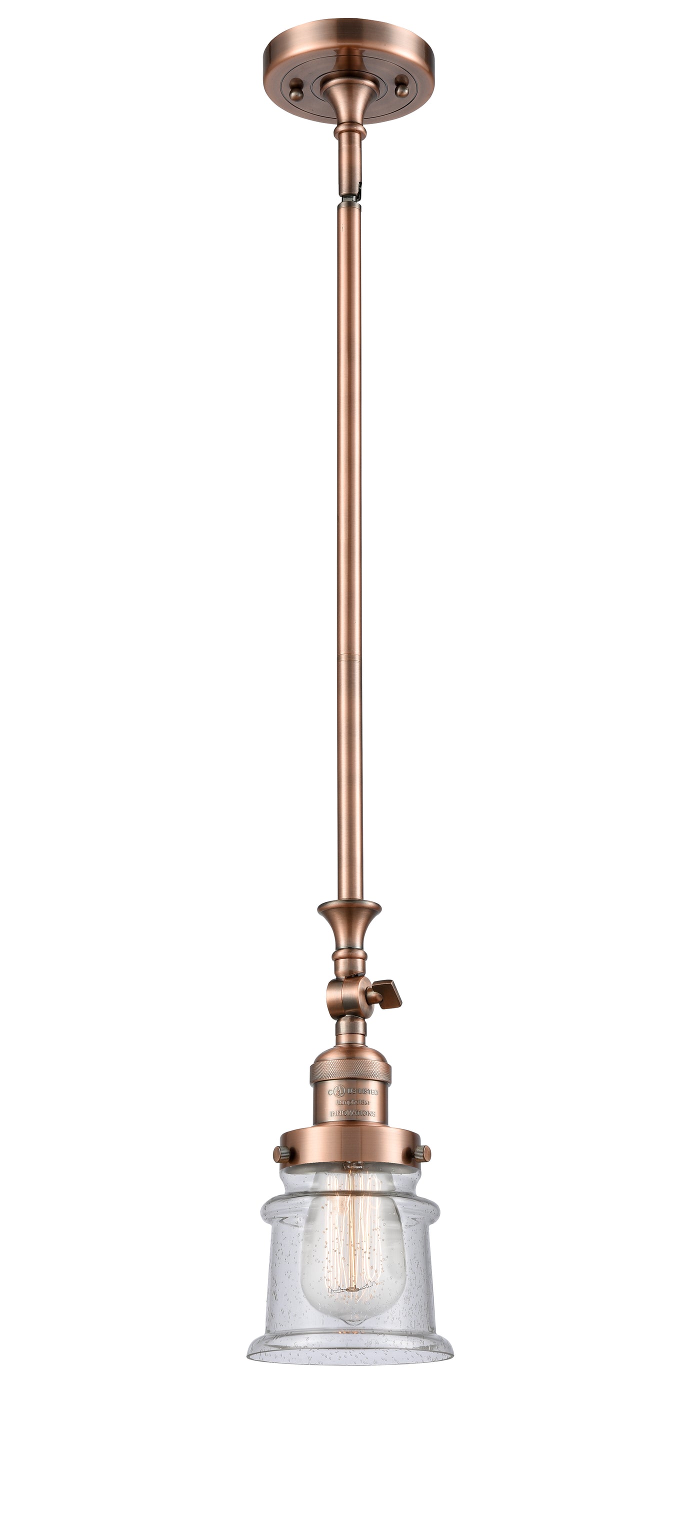 Franklin Restoration Mini Pendant Antique Brass