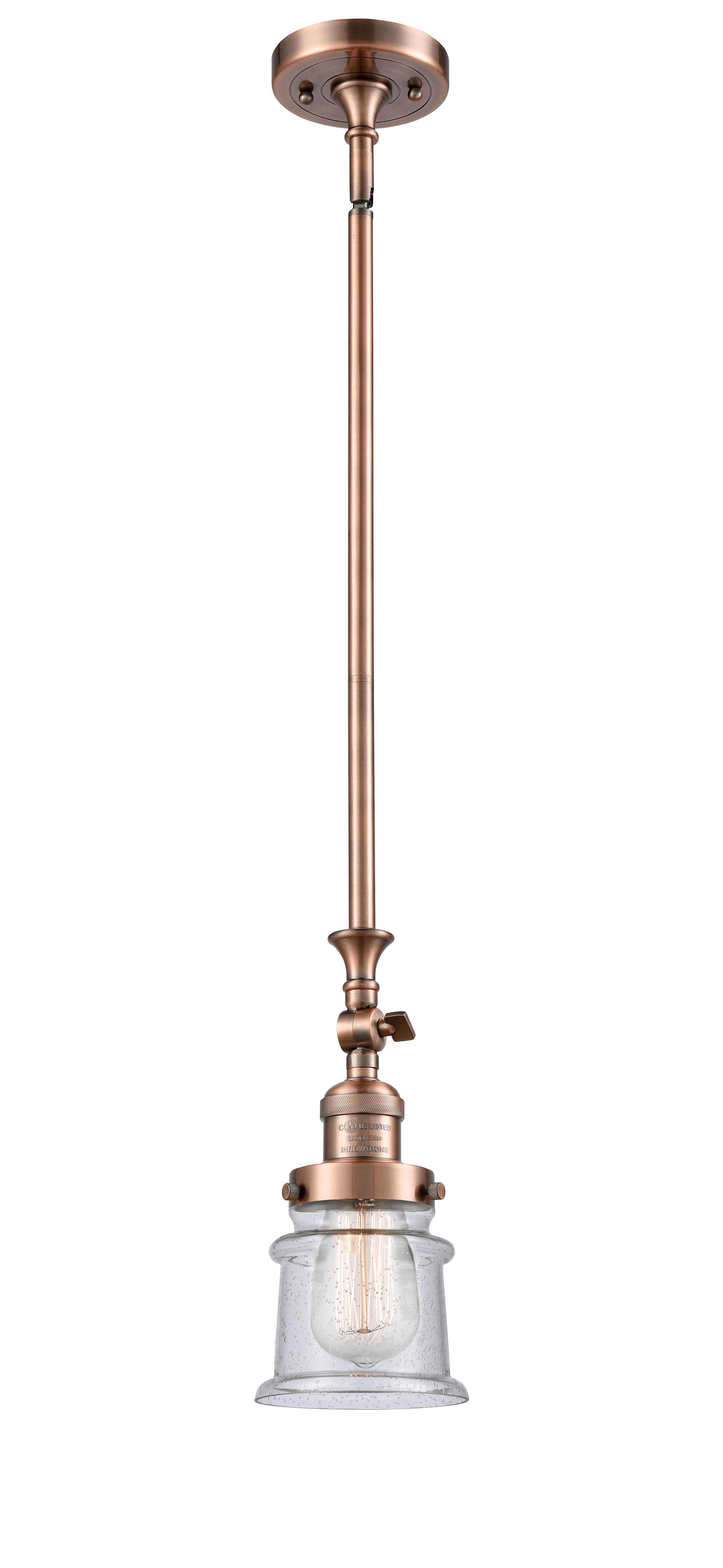 Franklin Restoration Mini Pendant Antique Brass