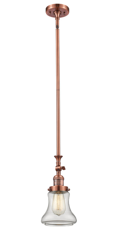 Franklin Restoration Mini Pendant Brass Finish
