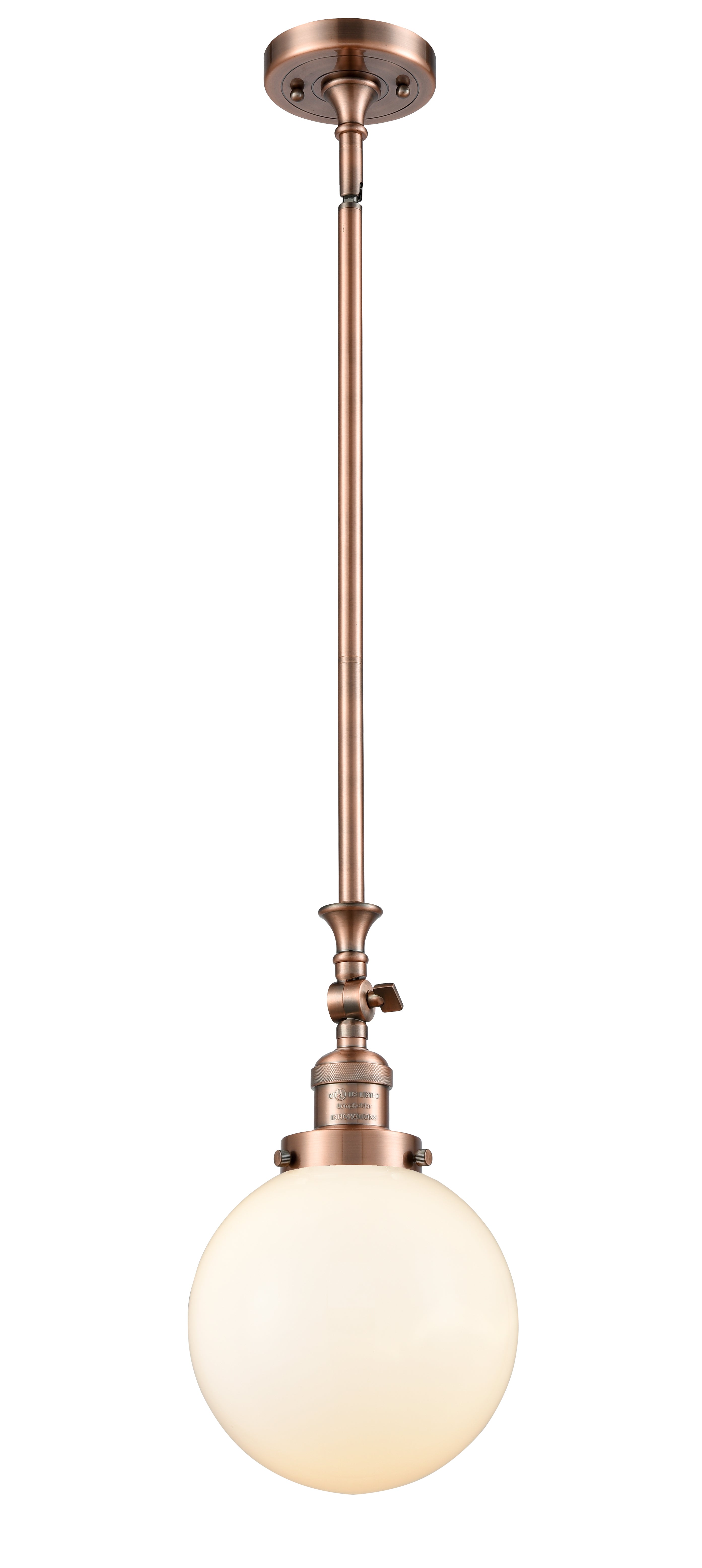 Franklin Restoration Mini Pendant Antique Brass