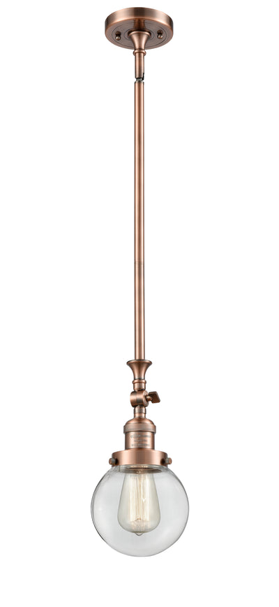 Franklin Restoration Mini Pendant Cast Brass