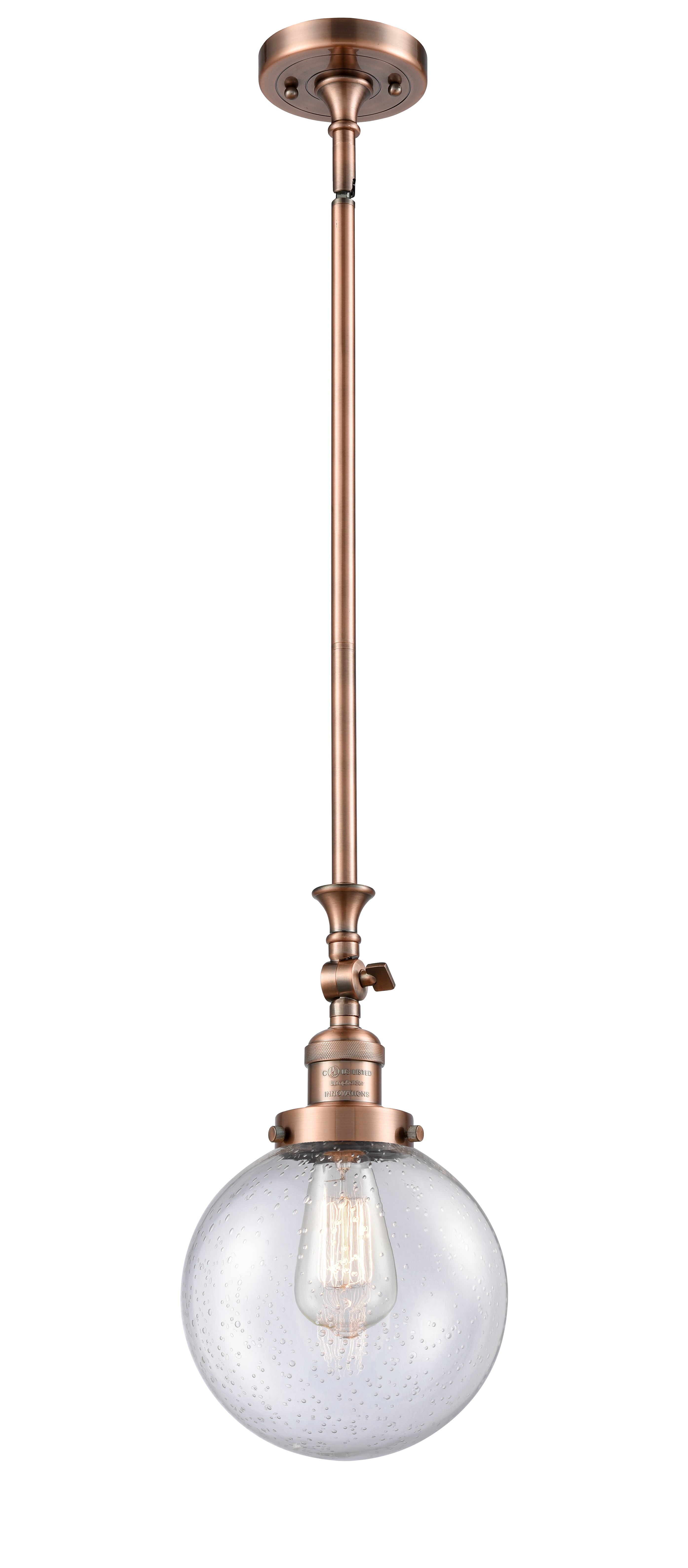 Franklin Restoration Mini Pendant Antique Brass