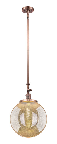 Franklin Restoration Mini Pendant Antique Brass