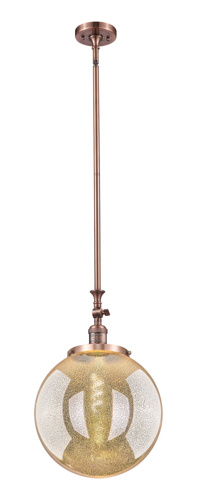 Franklin Restoration Mini Pendant Antique Brass