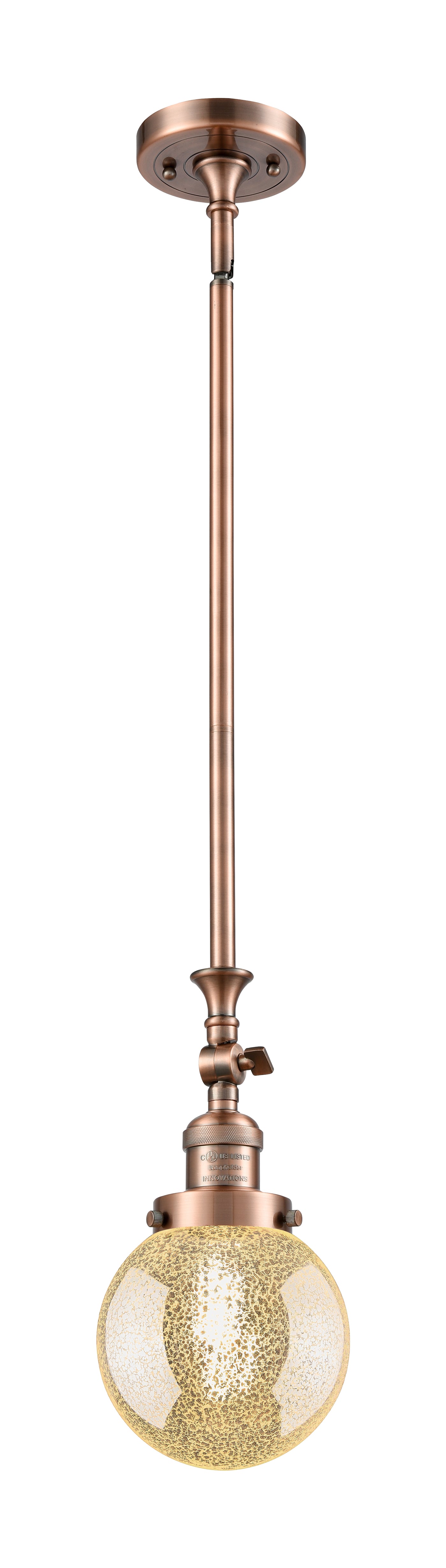 Franklin Restoration Mini Pendant Cast Brass