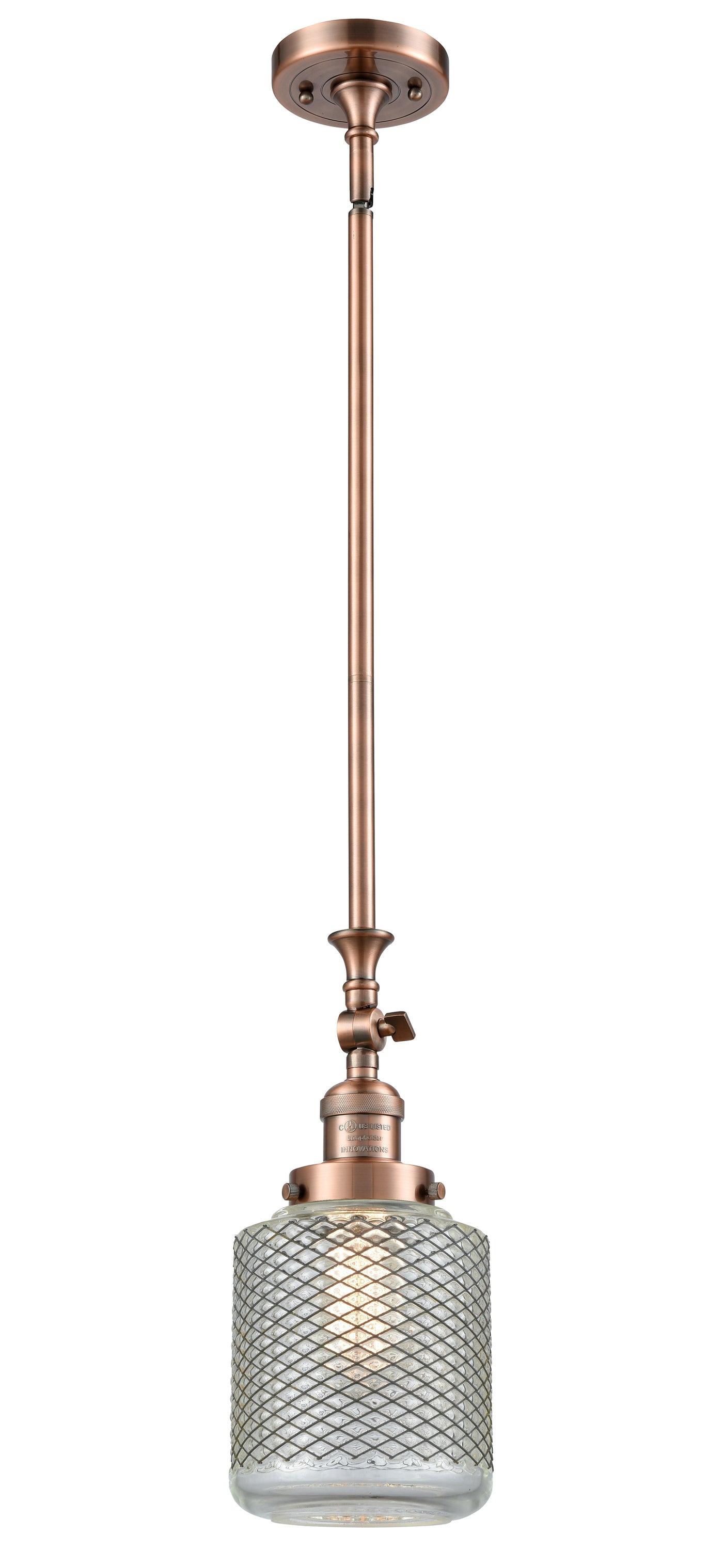 Franklin Restoration Mini Pendant Brass
