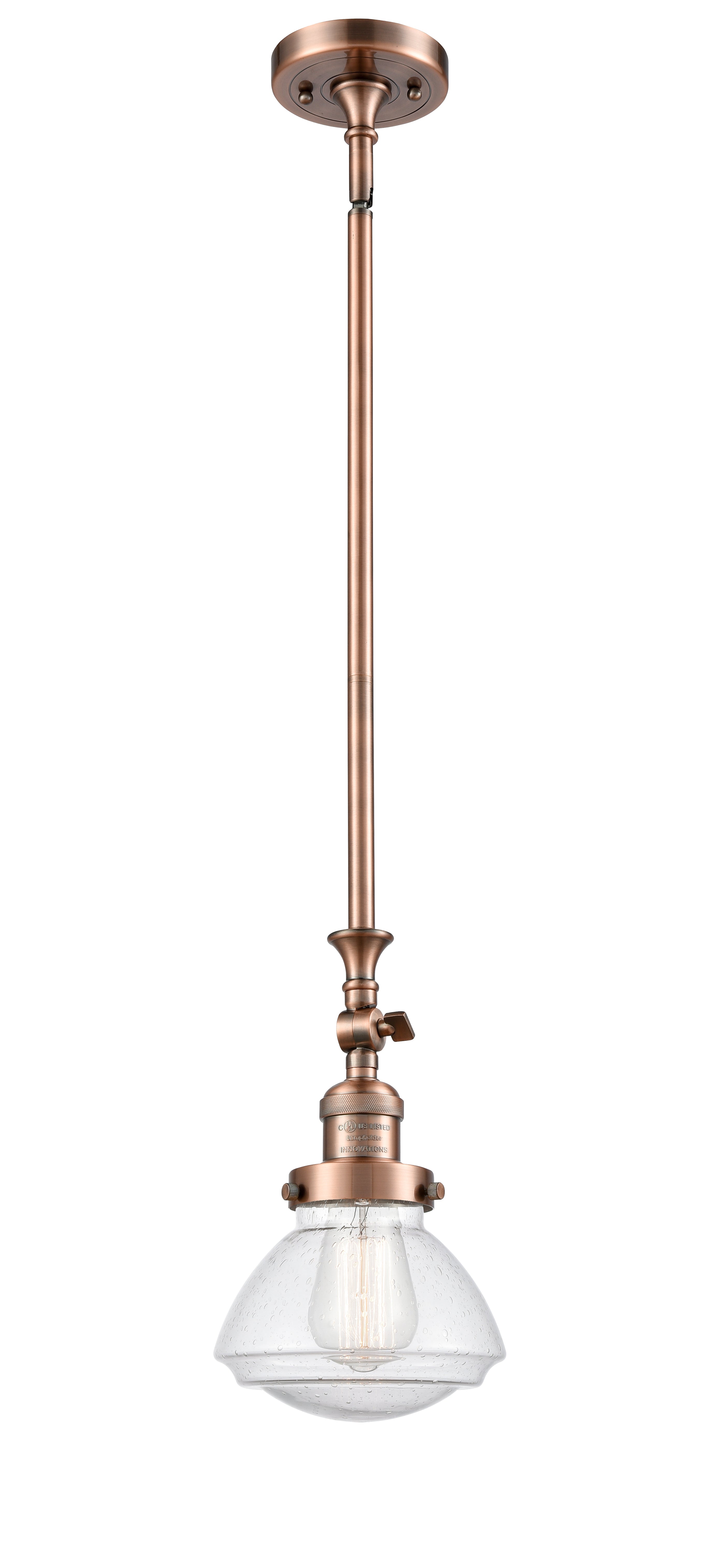 Franklin Restoration Mini Pendant Cast Brass