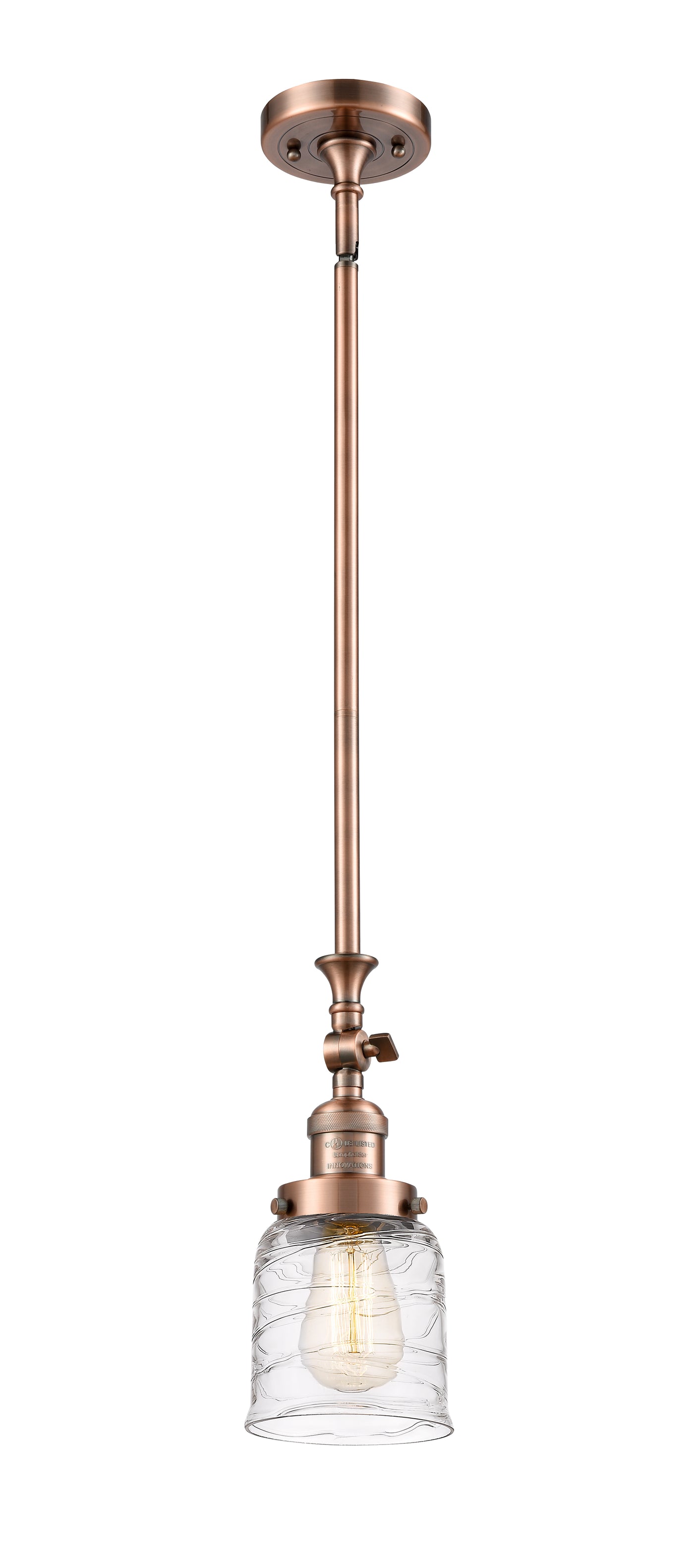 Franklin Restoration Mini Pendant Brass