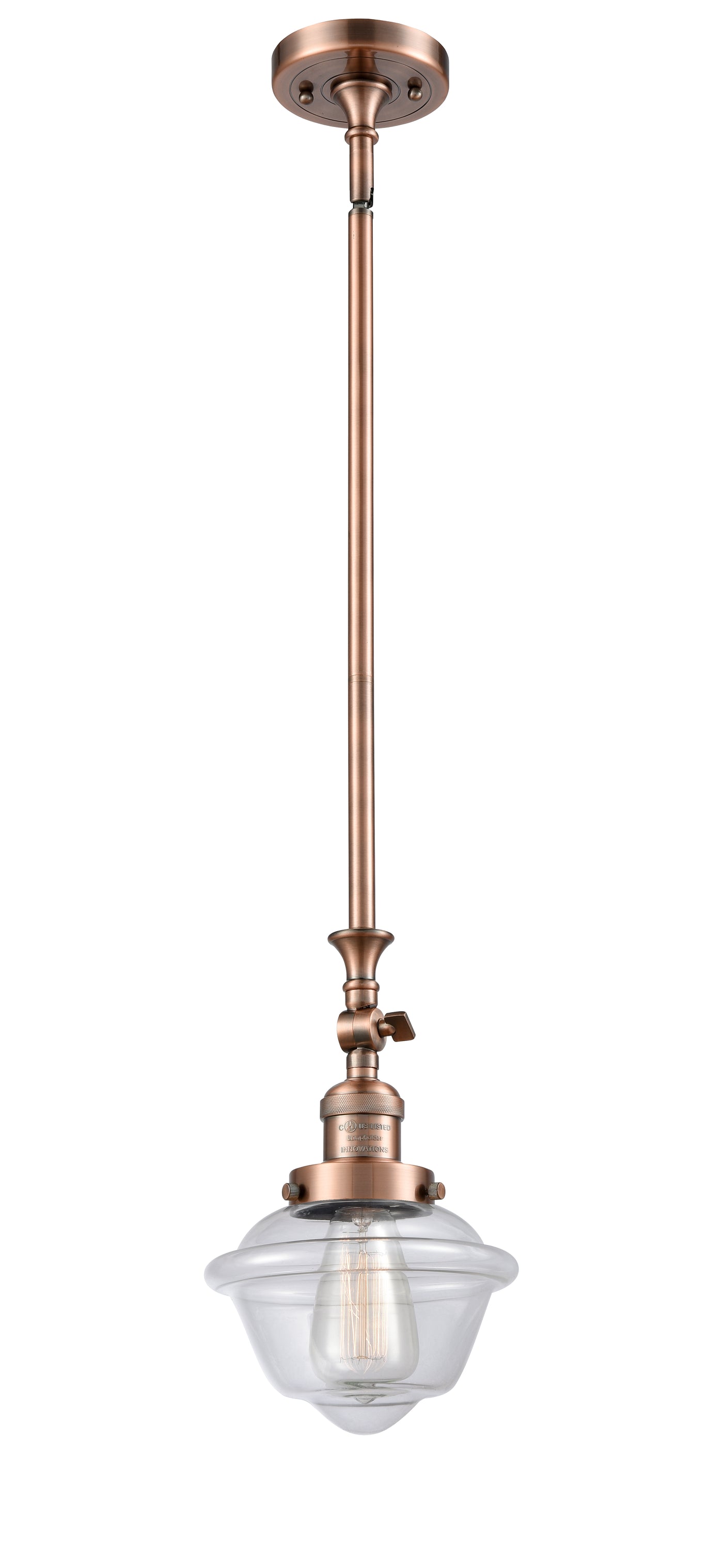 Franklin Restoration Pendant Antique Brass