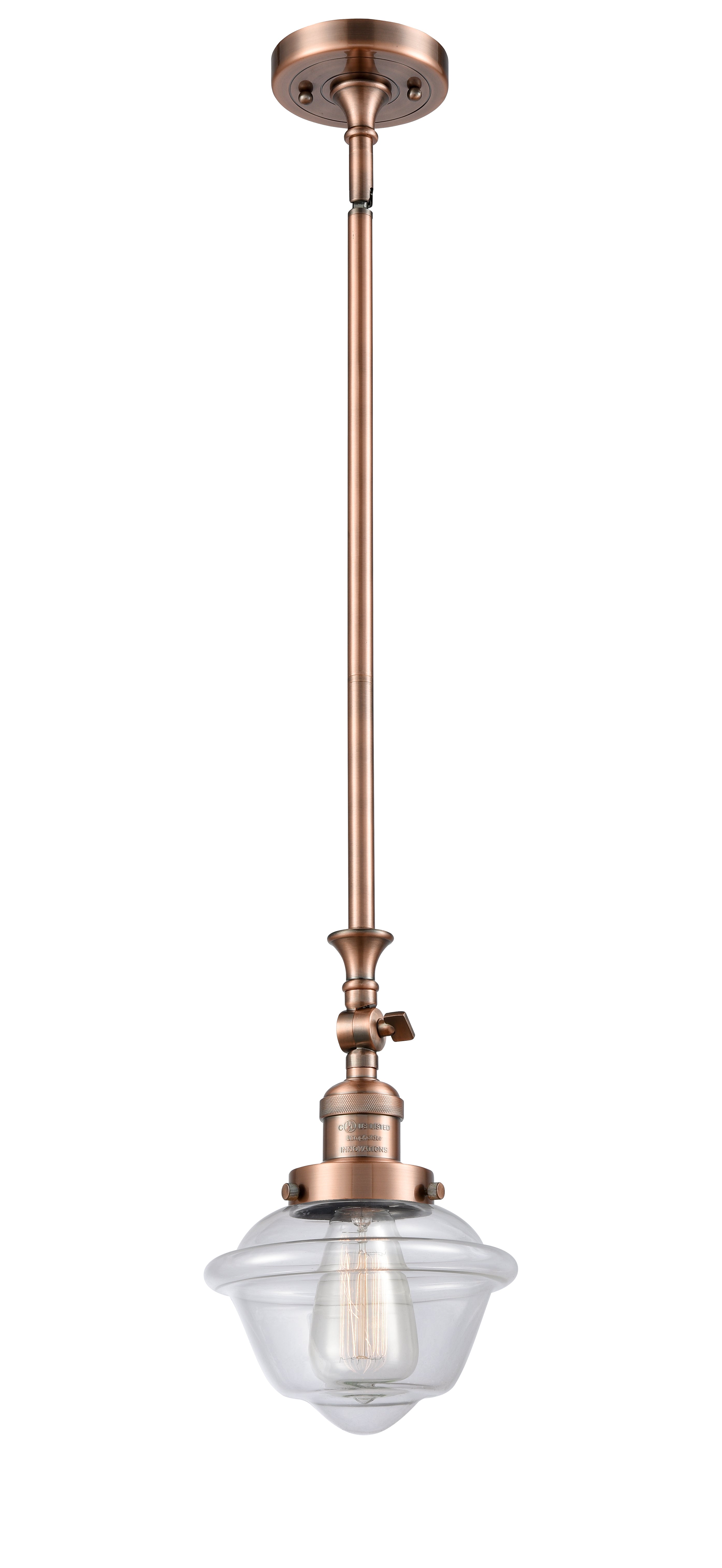 Franklin Restoration Mini Pendant Brass